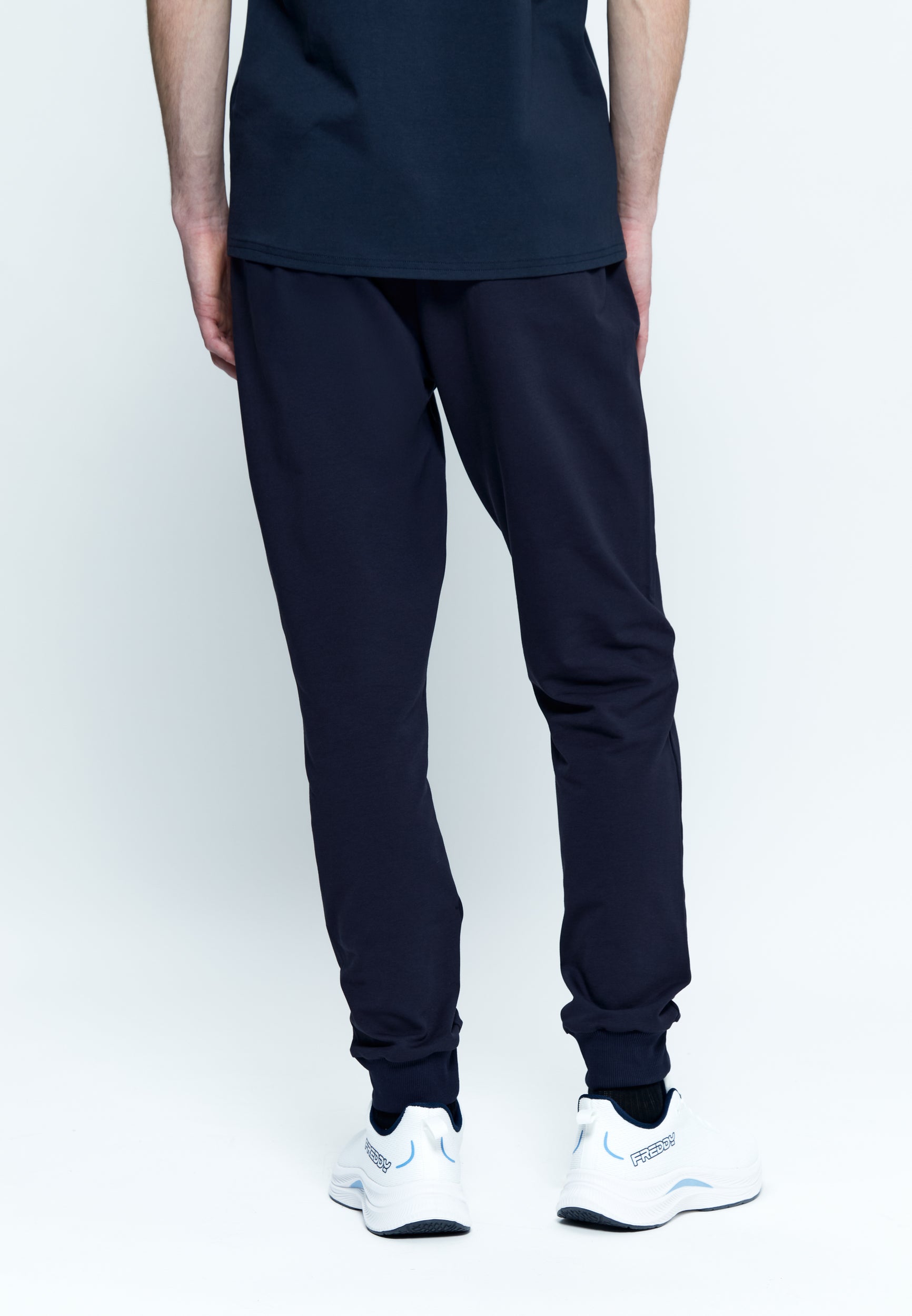freddy-pantaloni-joggers-uomo-elite-x-freddy-in-jersey-di-cotone-elasticizzato image 2