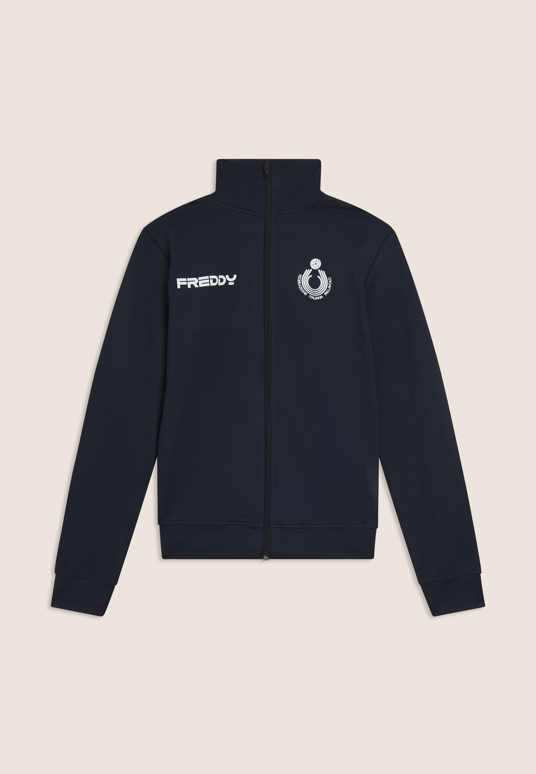 freddy-felpa-donna-fipav-full-zip-in-cotone-bielastico-arbitre image 5