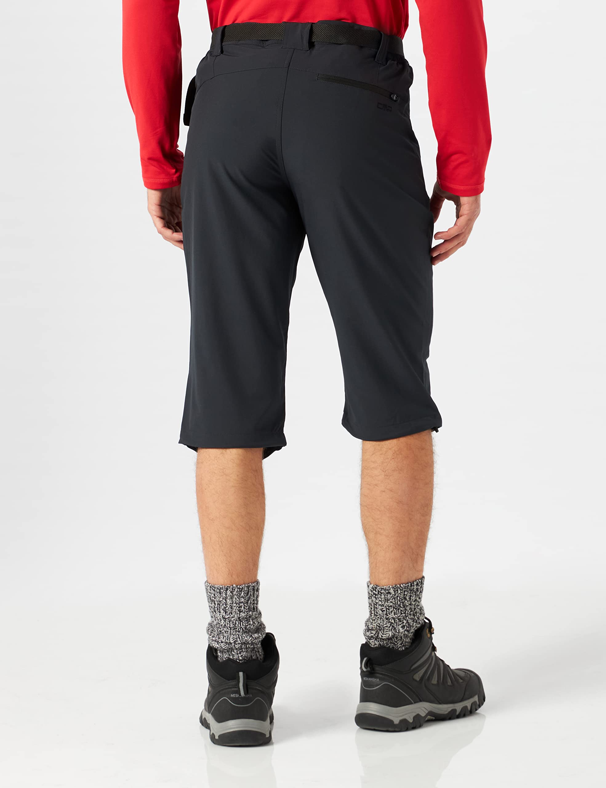 cmp-pantaloni-capri-elasticizzati-uomo-3-4-trekking image 4