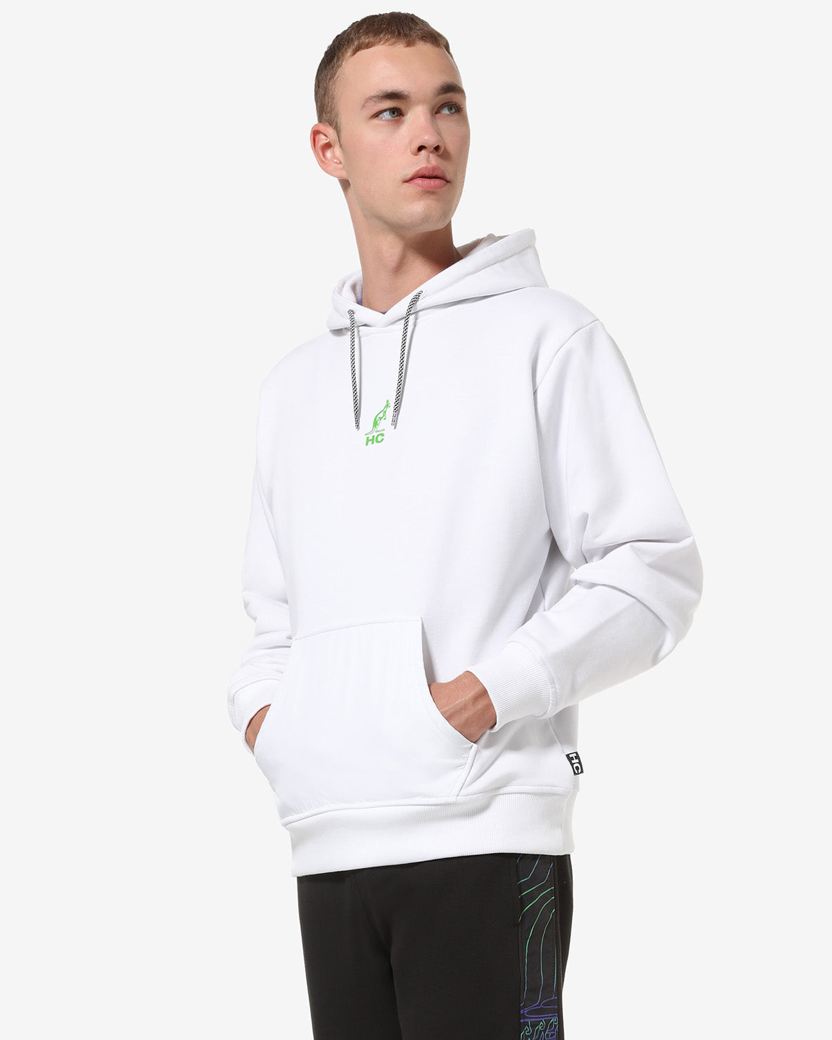 australian-uwilldie-hoodie-hard-court-felpa-cappuccio-bianco image 3