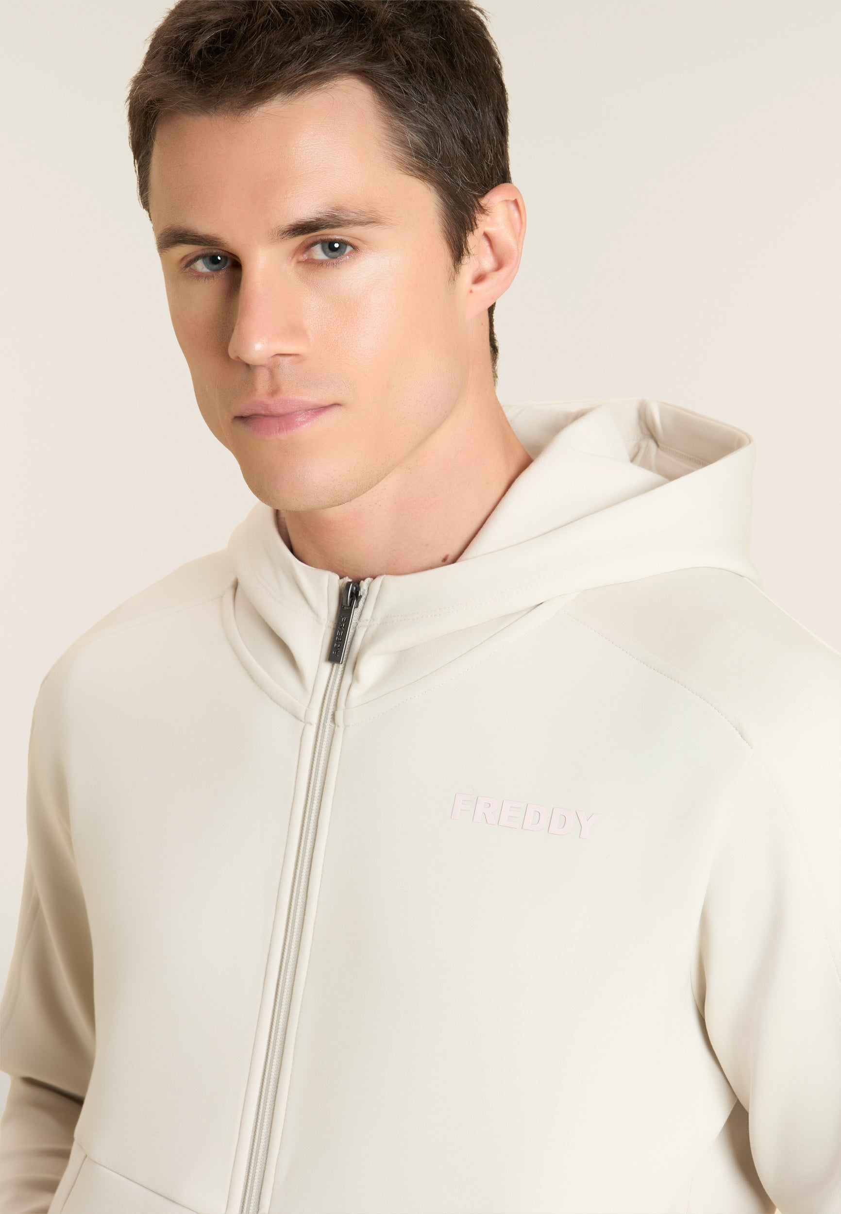 freddy-felpa-sportiva-interlock-con-cappuccio-e-zip-da-uomo image 4