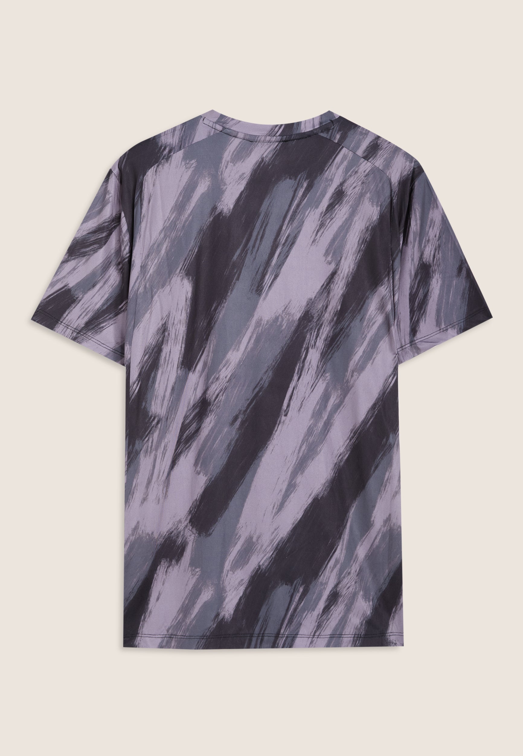 freddy-t-shirt-uomo-slim-tech-stampa-pennellata-manica-corta image 6