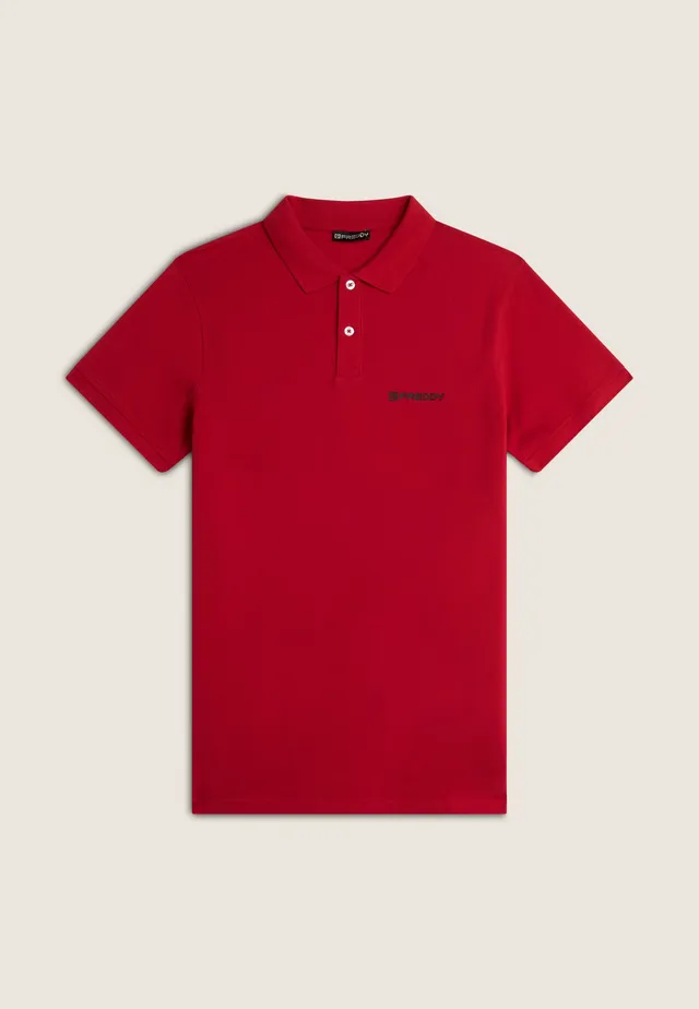 freddy-polo-manica-corta-uomo-in-cotone-100-design-essenziale image 1