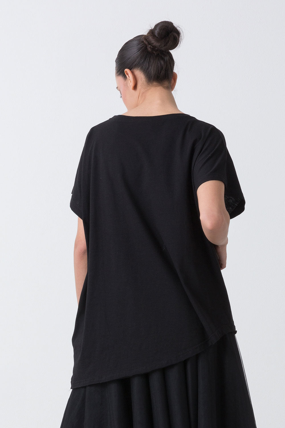 dimensione-danza-ballet-t-shirt-asimmetrica-slub-jersey image 3
