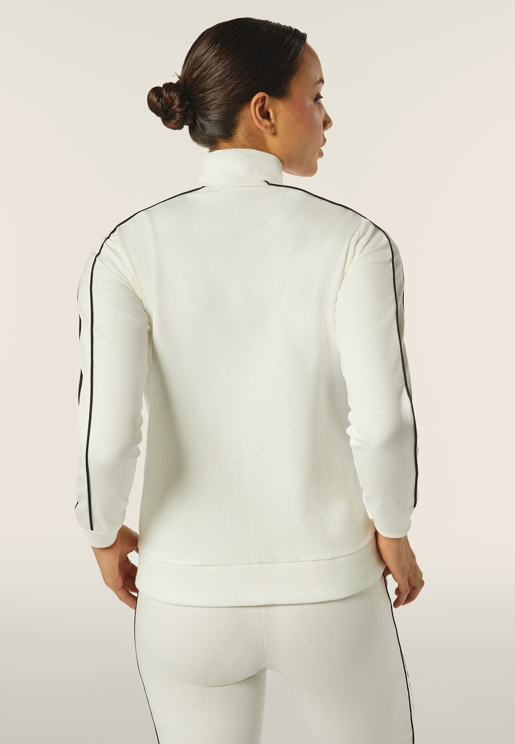freddy-felpa-regular-fit-collo-alto-zip-bordature-a-contrasto image 3