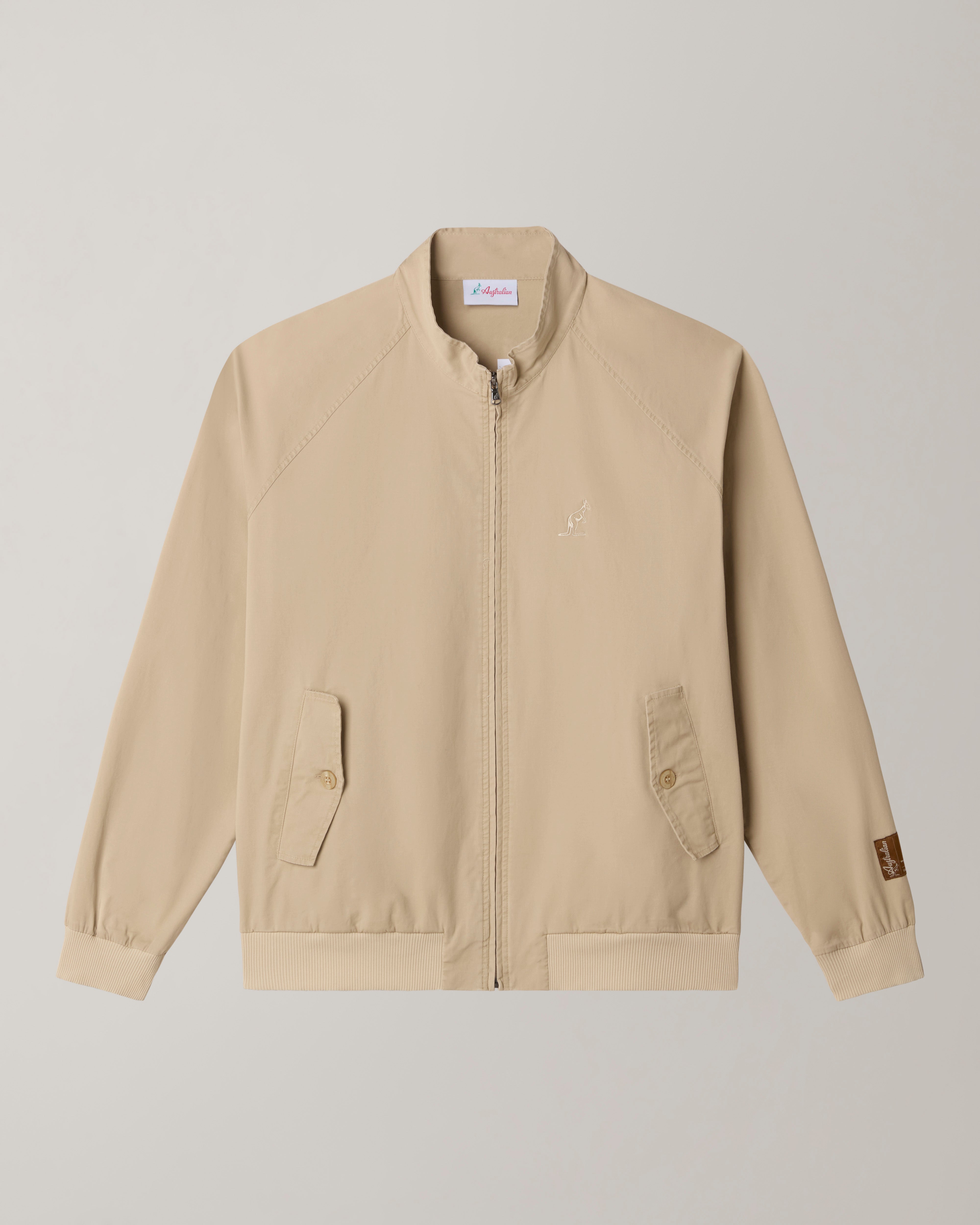 australian-doric-city-track-jacket-cotton-twill-kaki image 5