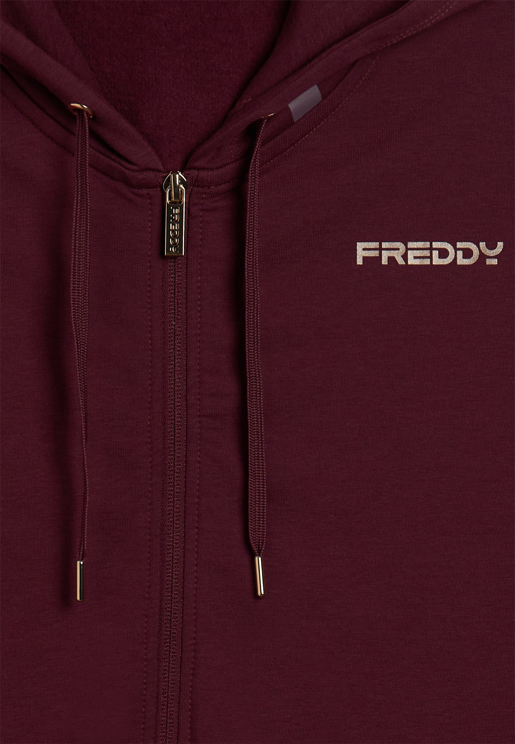 freddy-felpa-donna-con-cappuccio-zip-e-fondo-arrotondato image 6