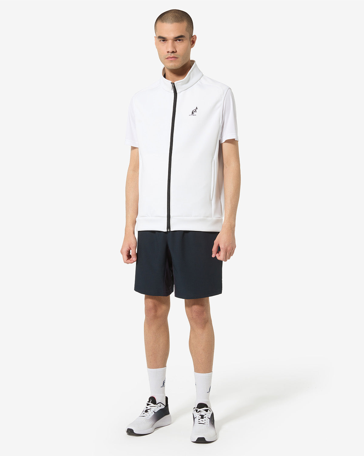 australian-energy-gilet-tennis-gilet-vole-full-zip-bianco image 2