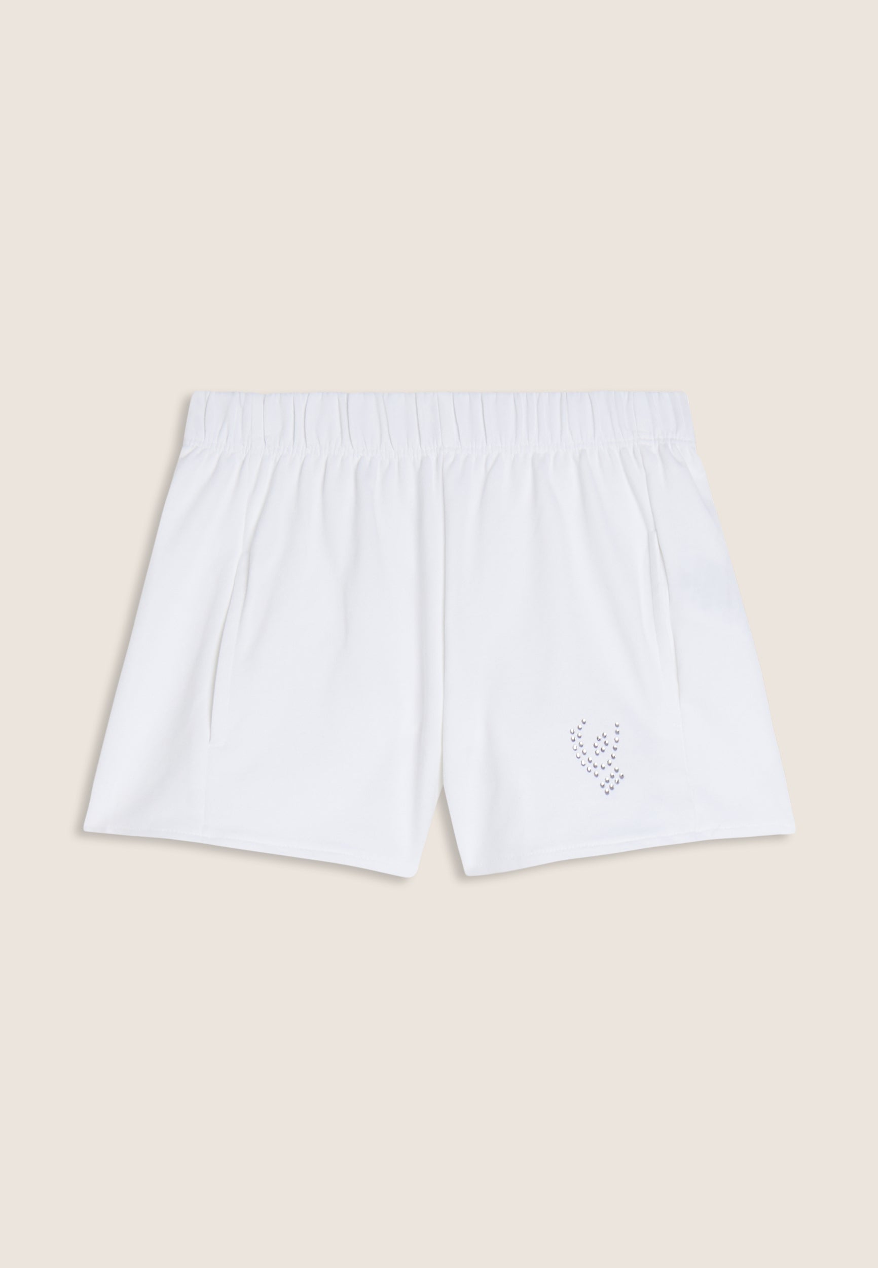 freddy-shorts-bambina-ragazza-french-terry-logo-strass image 4
