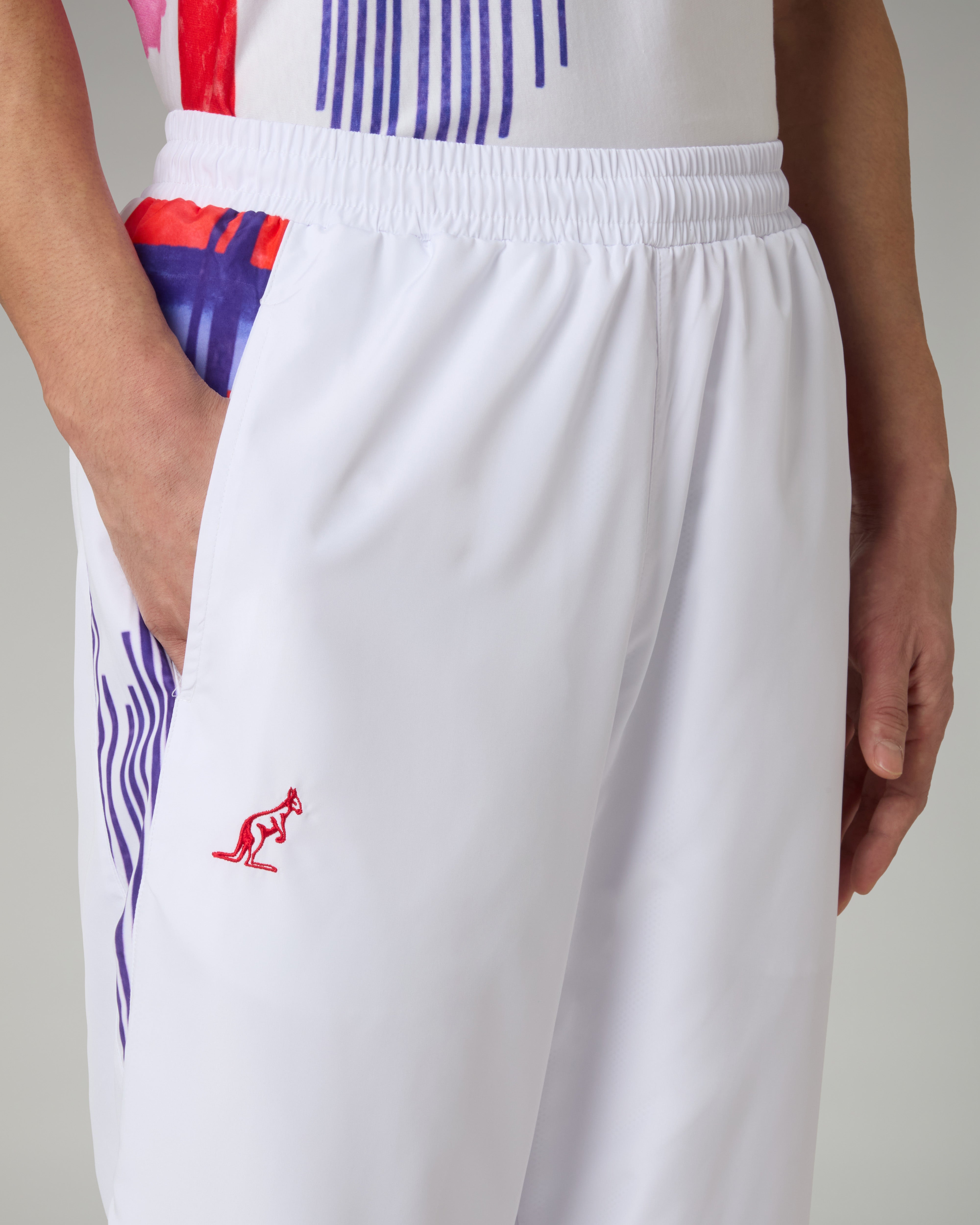 australian-goran-v-track-pants-pantalone-tuta-tecnico-bianco image 4