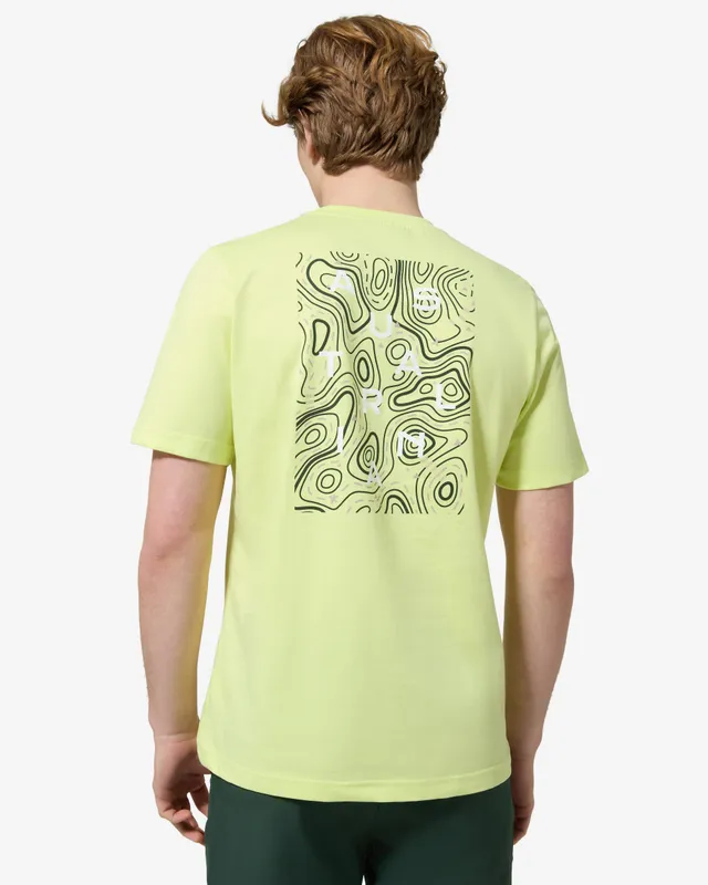 australian-topographic-t-shirt-cotone-lime image 1