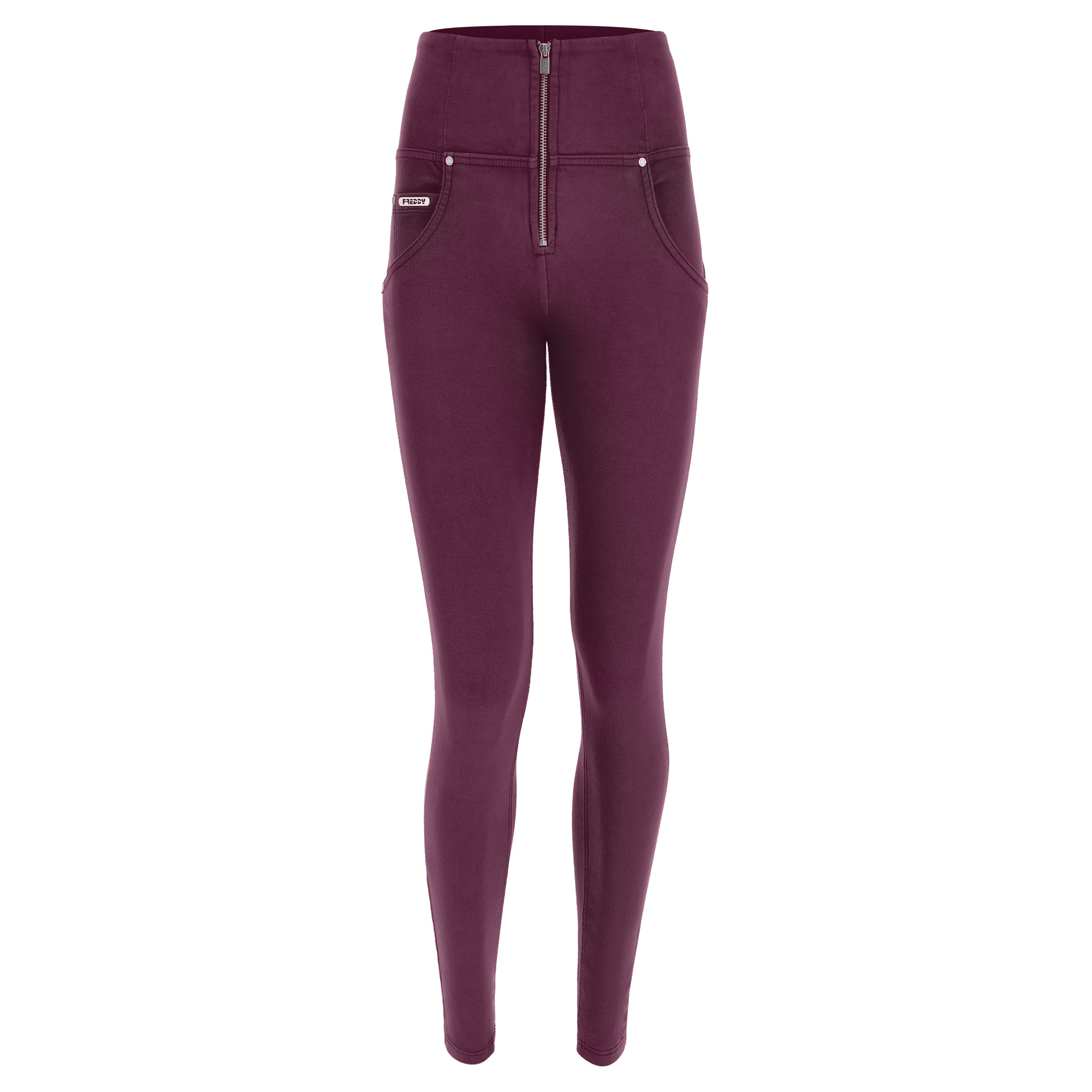 freddy-wr-up-pantaloni-vita-alta-superskinny-in-tessuto-navetta-ecologico image 4