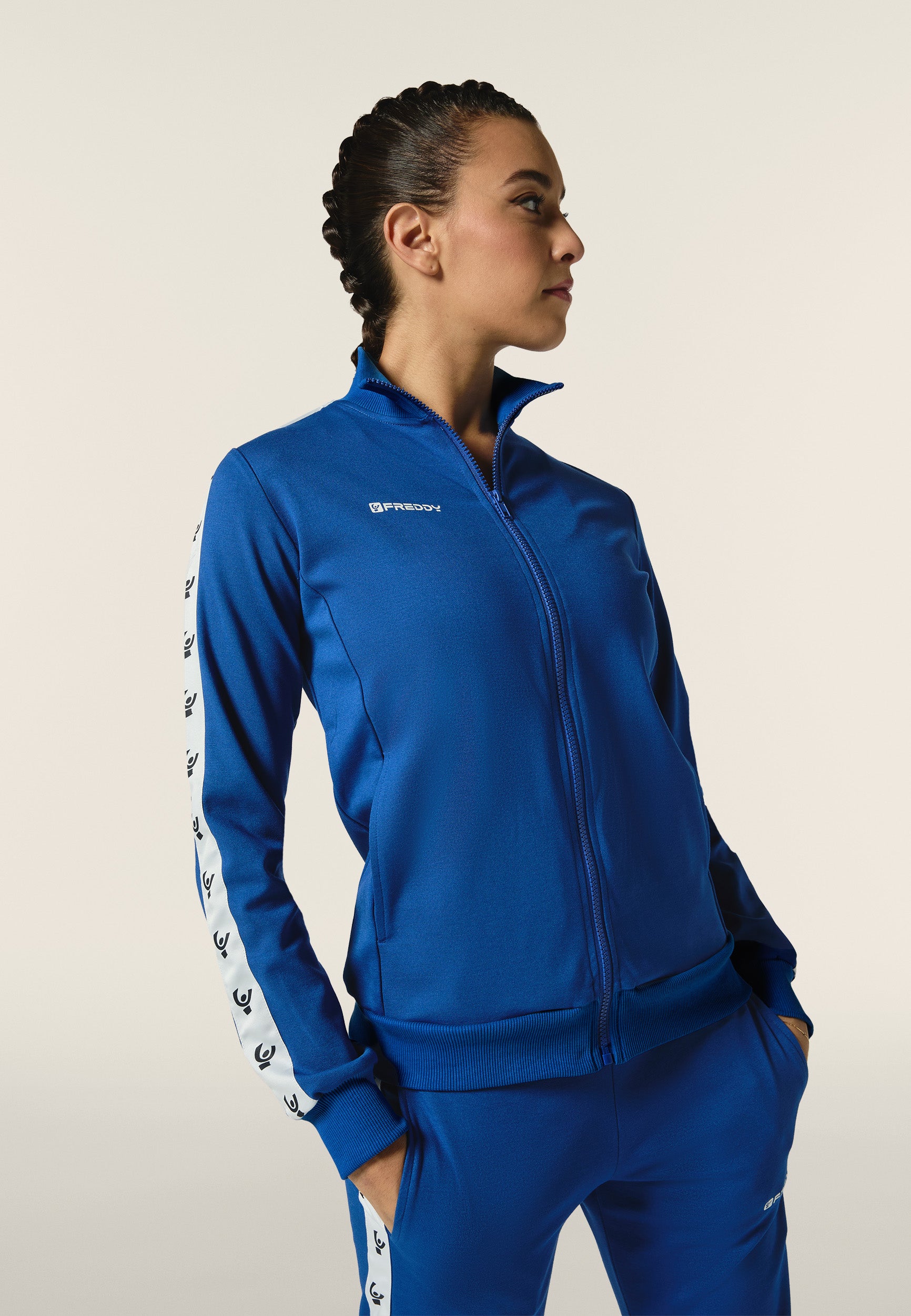 freddy-tuta-sportiva-zenith-donna-uomo-e-junior-con-felpa-zip image 3