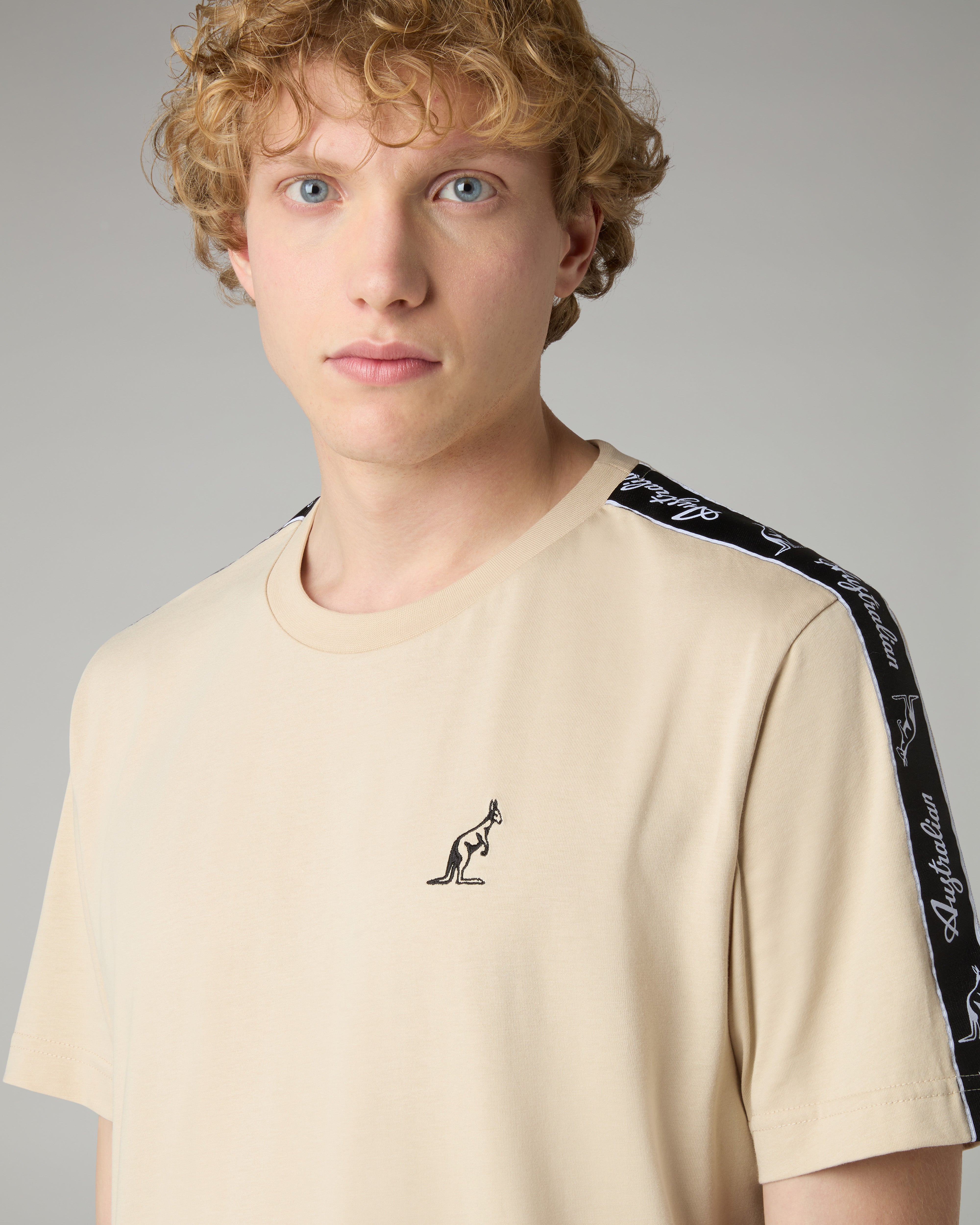australian-tape-t-shirt-maglietta-in-cotone-regular-fit image 4