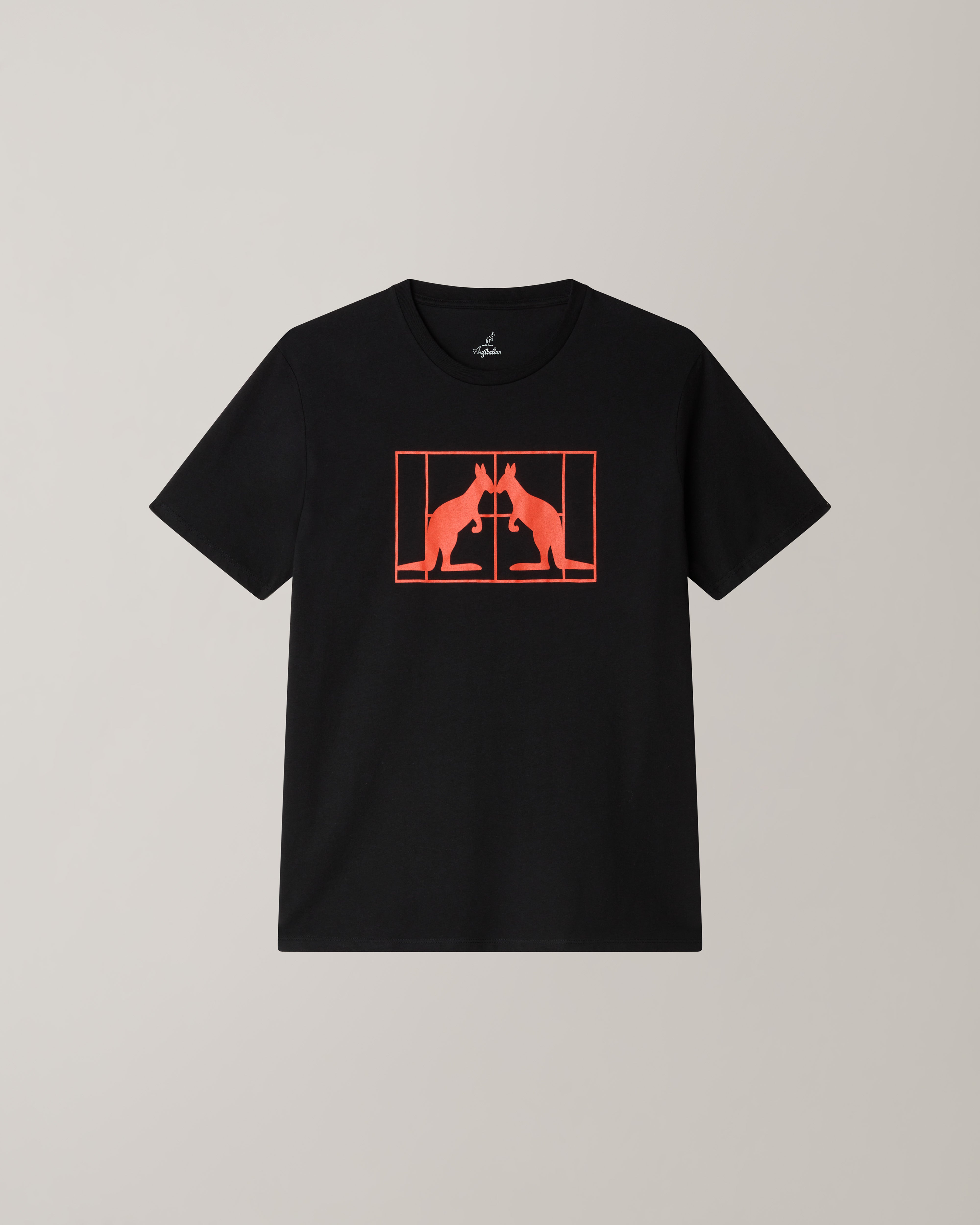 australian-gemini-t-shirt-maglietta-cotone-nera image 5