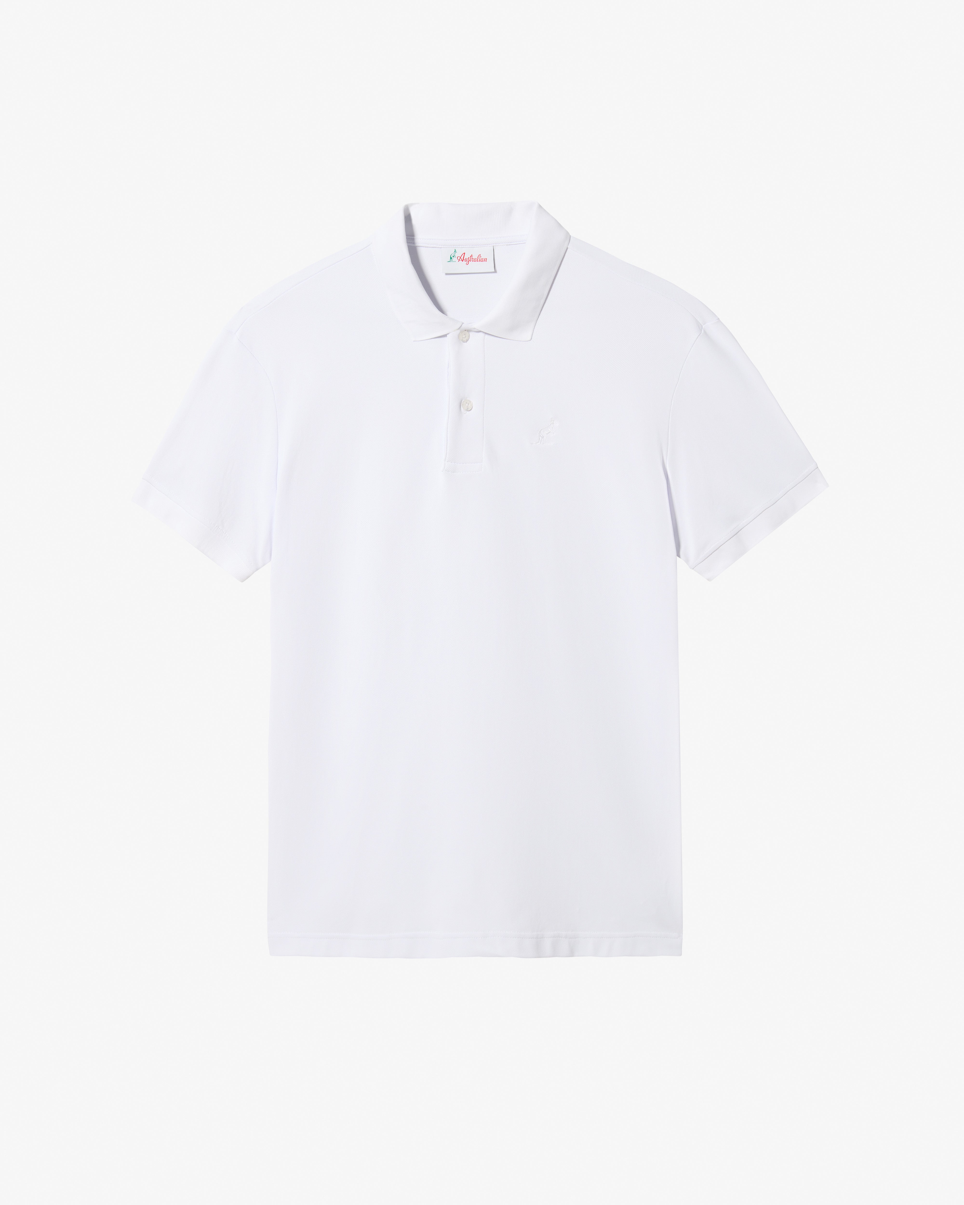 australian-essential-polo-shirt-bianco-piquet-tecnico image 5