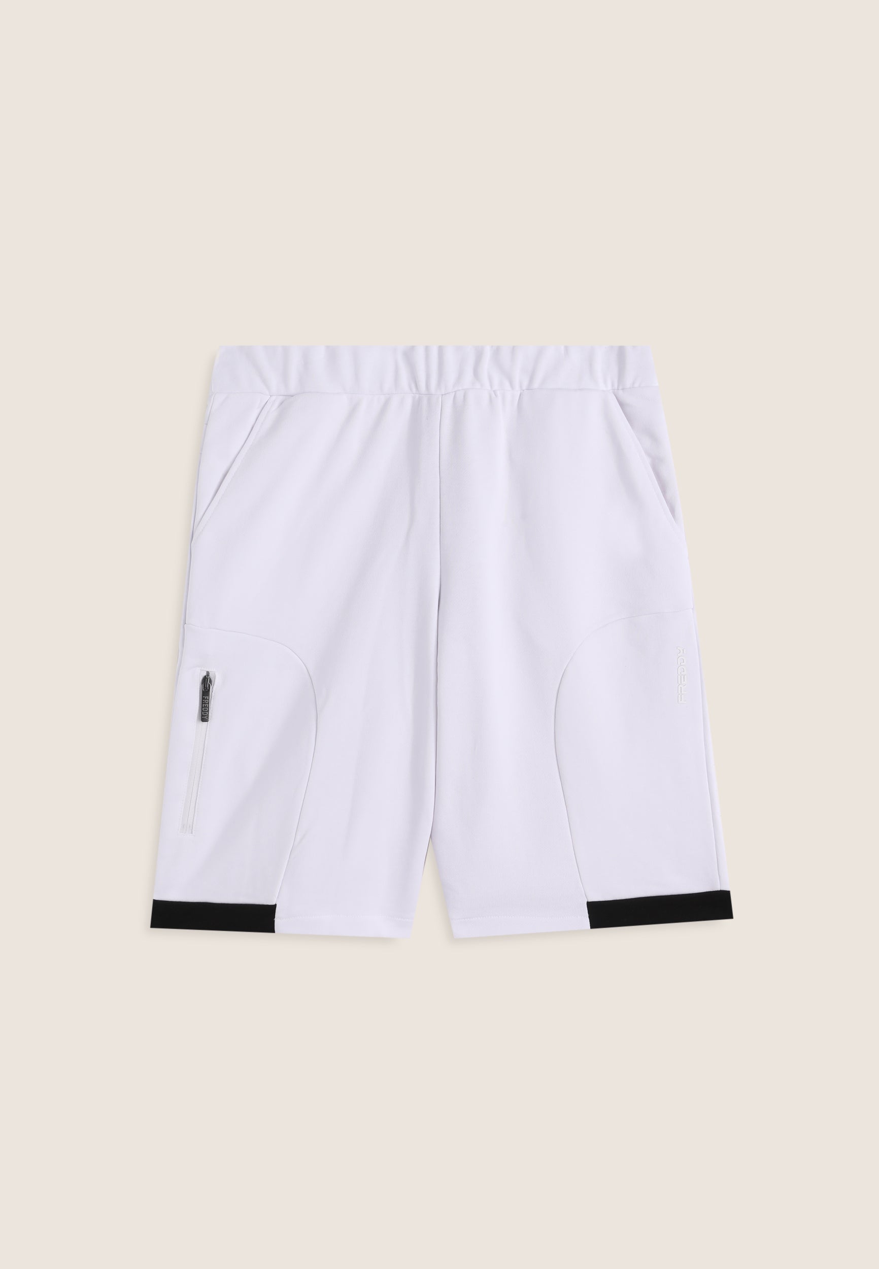 freddy-pantaloni-corti-uomo-cotone-inserti-a-contrasto image 1