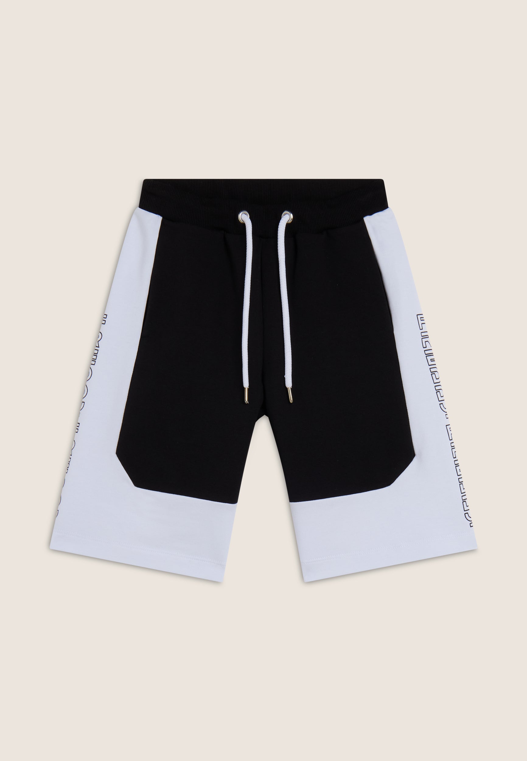freddy-short-bambina-e-bambino-a-blocchi-colore-con-logo-in-cotone image 1