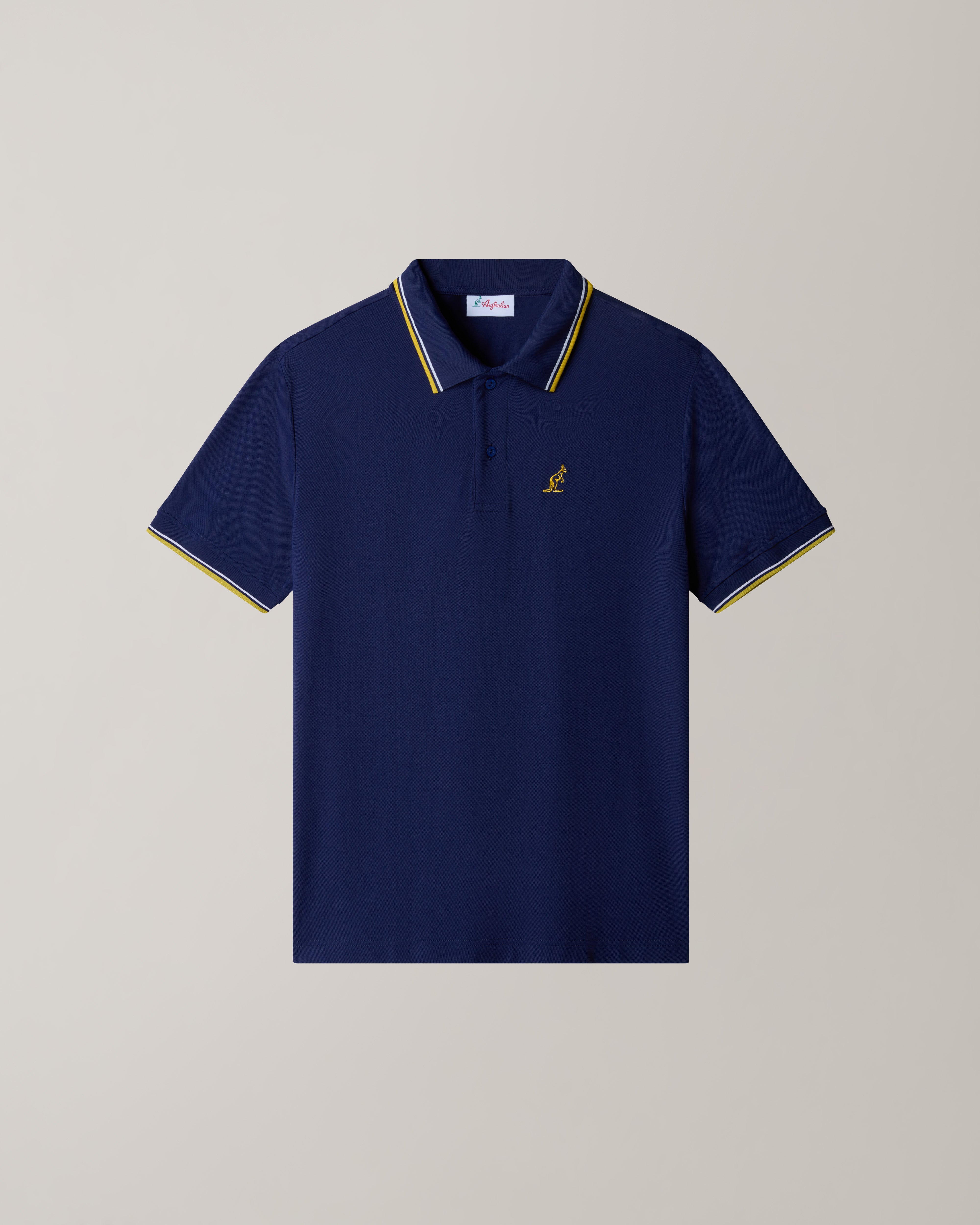 australian-2-stripes-polo-shirt-polo-tennis-uomo-blu-cosmo image 1