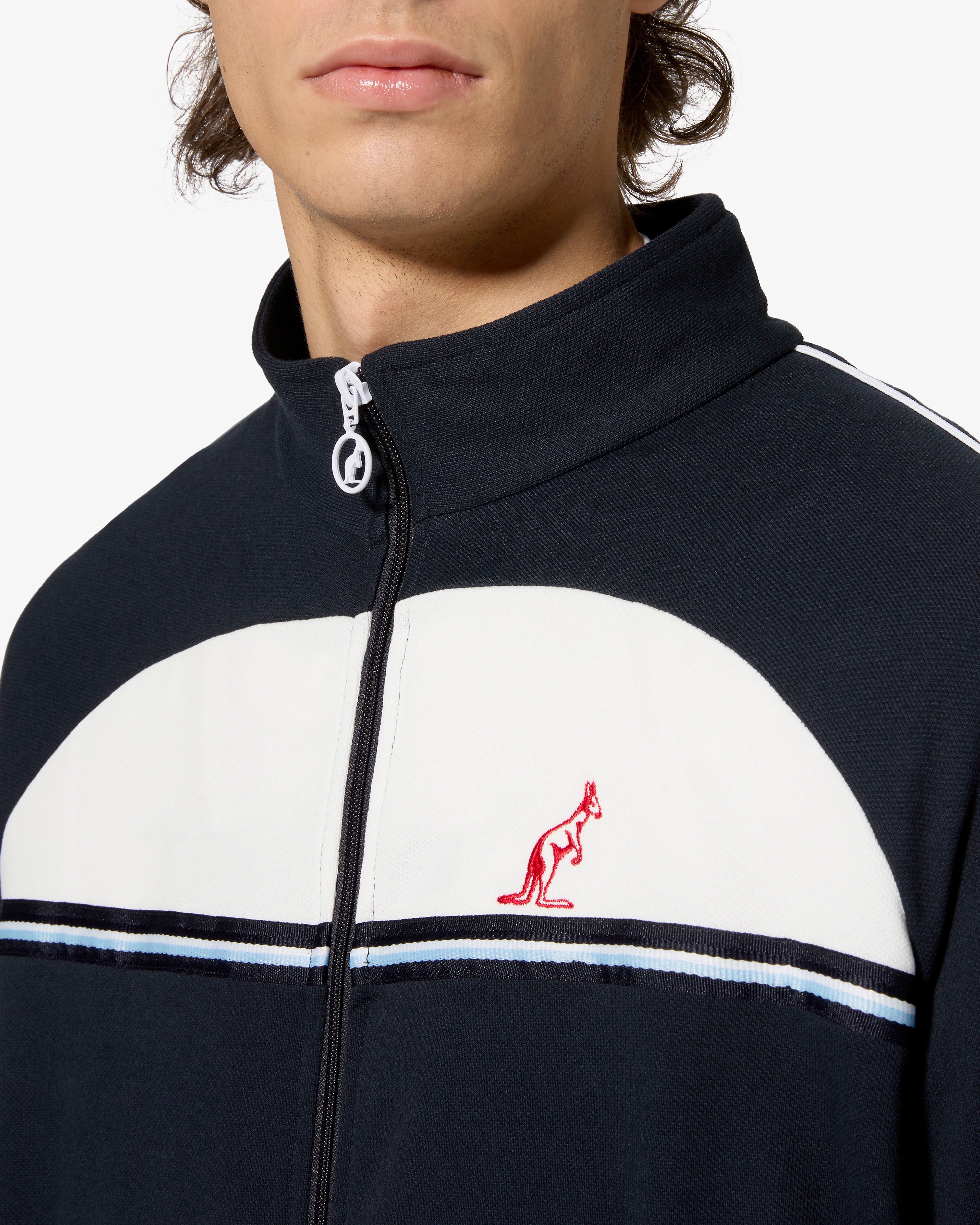 australian-wayne-tracksuit-swutu0111-tuta-piquet-blu-navy-made-in-italy image 4
