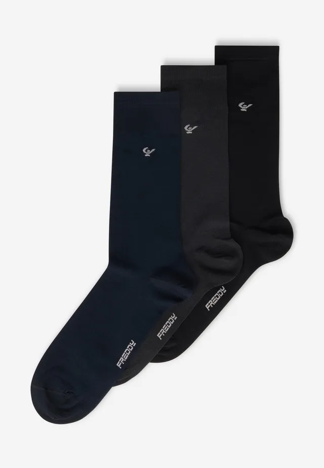 freddy-calzini-taglio-medio-unisex-pack-3-paia-assortiti image 1