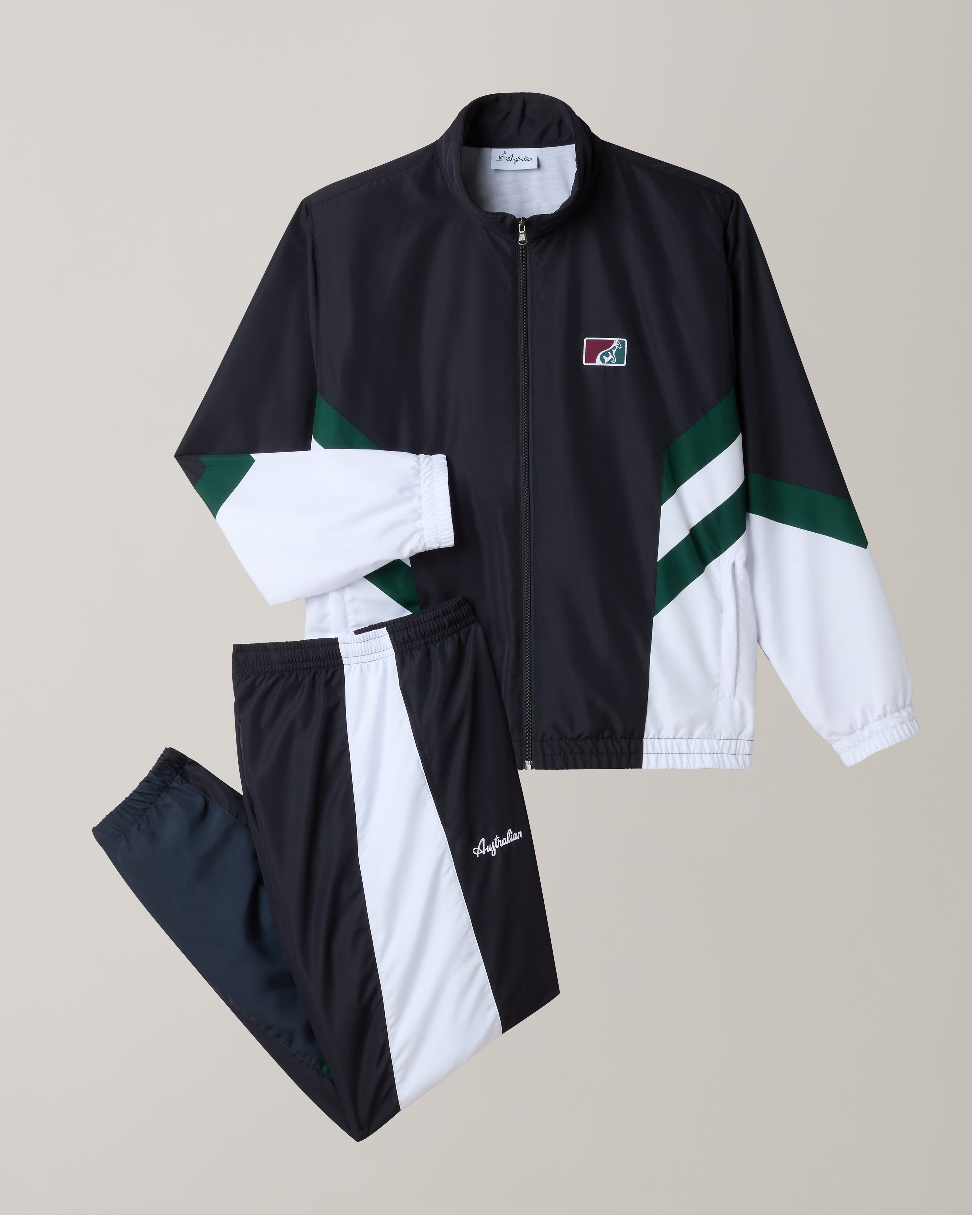 australian-classic-tracksuit-tuta-smash-foderata-blu-navy image 8