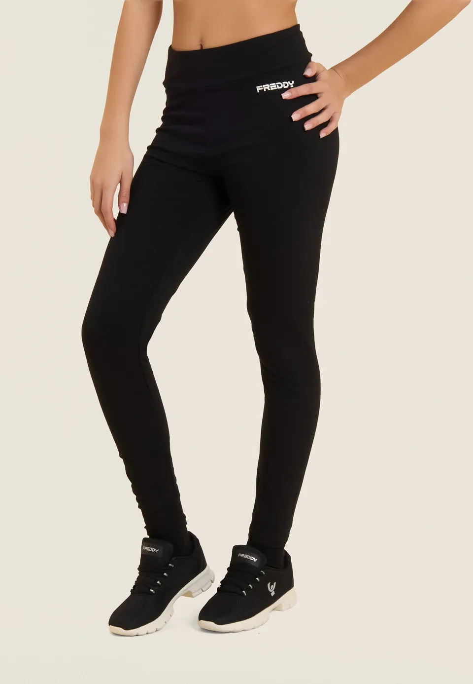 freddy-leggings-7-8-mov-perlato-heavy-jersey-stretch-donna image 1