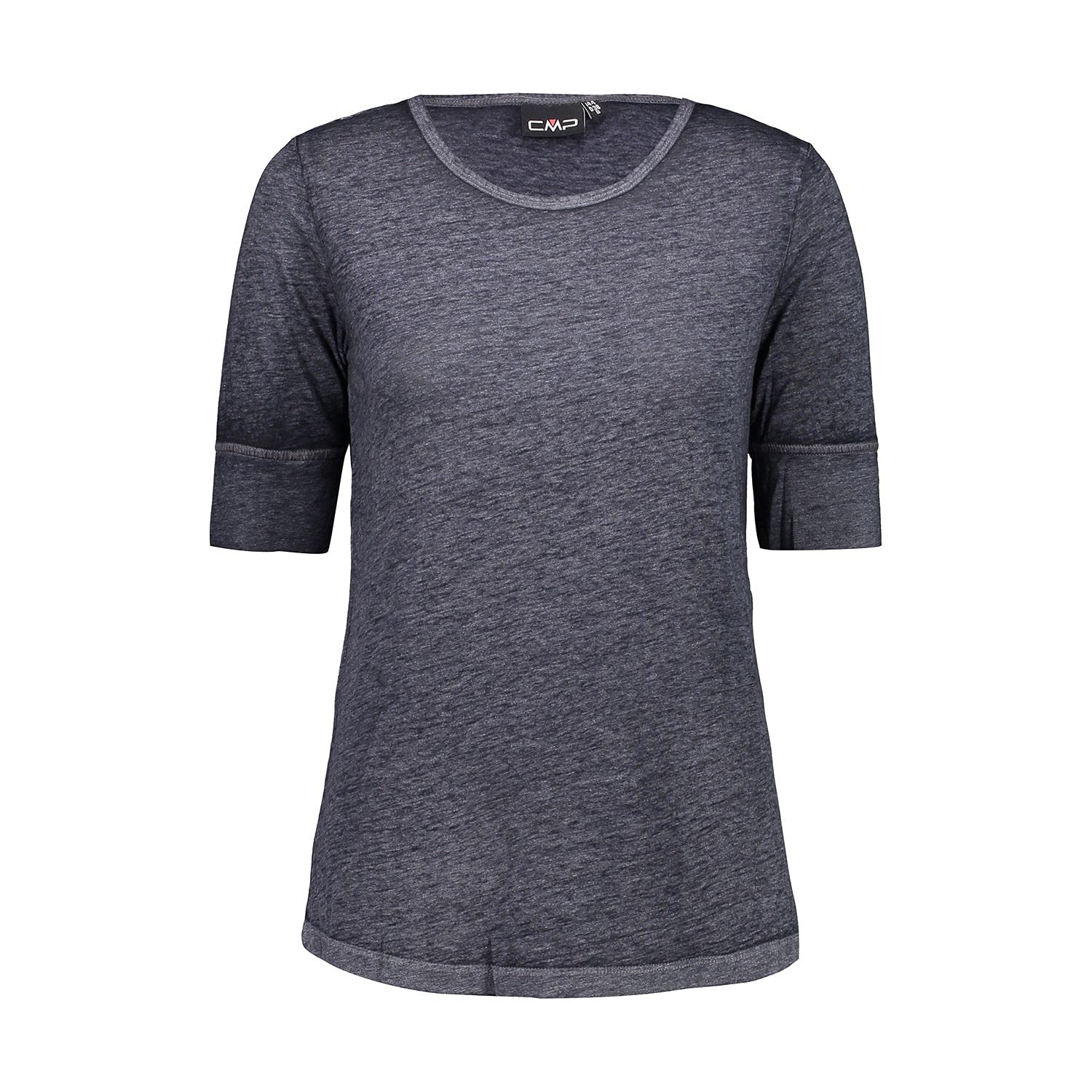 cmp-t-shirt-donna-burn-out-jersey-in-cotone-a-mezze-maniche image 1