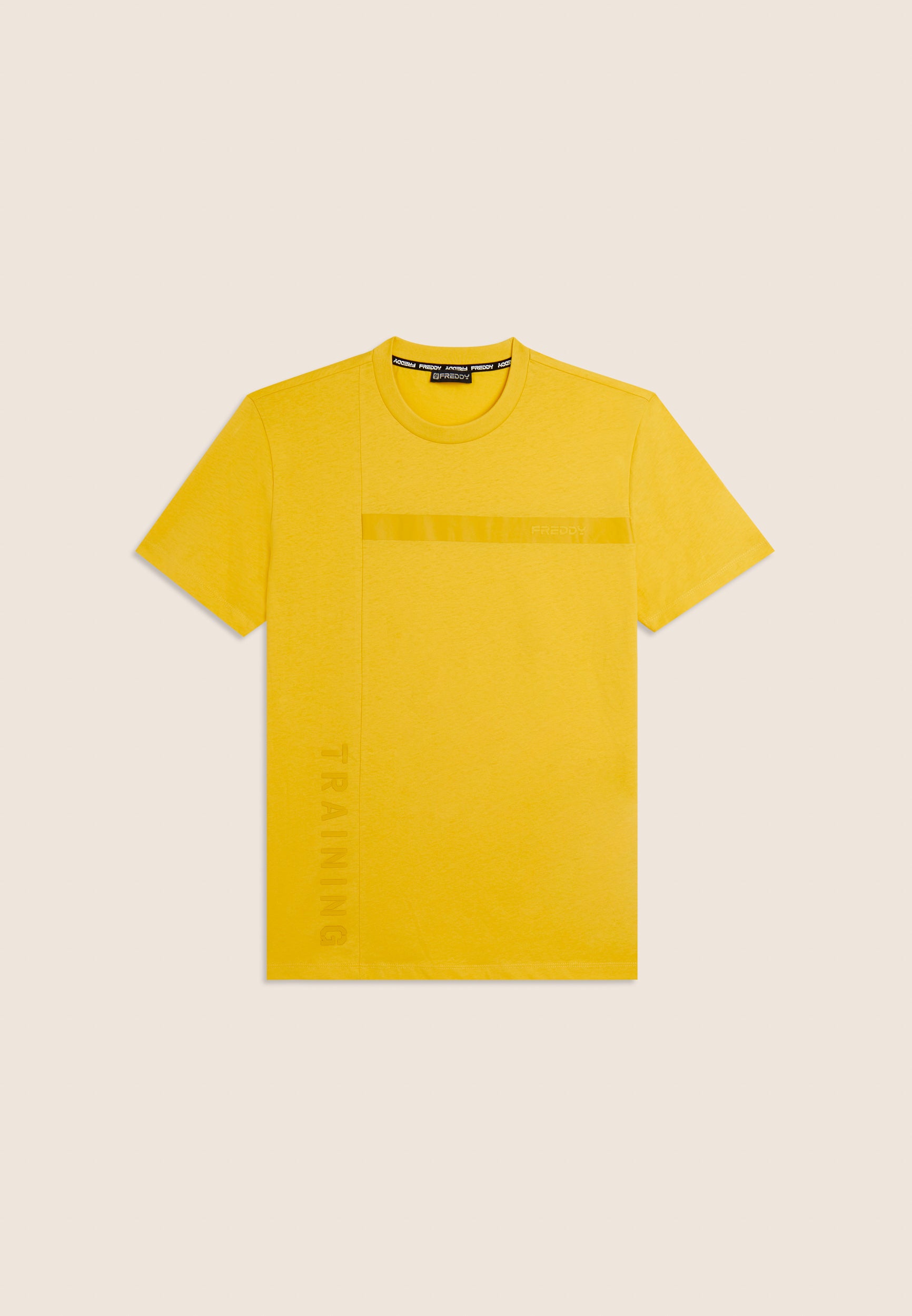 freddy-t-shirt-uomo-in-jersey-con-stampa-logo-tono-su-tono image 5