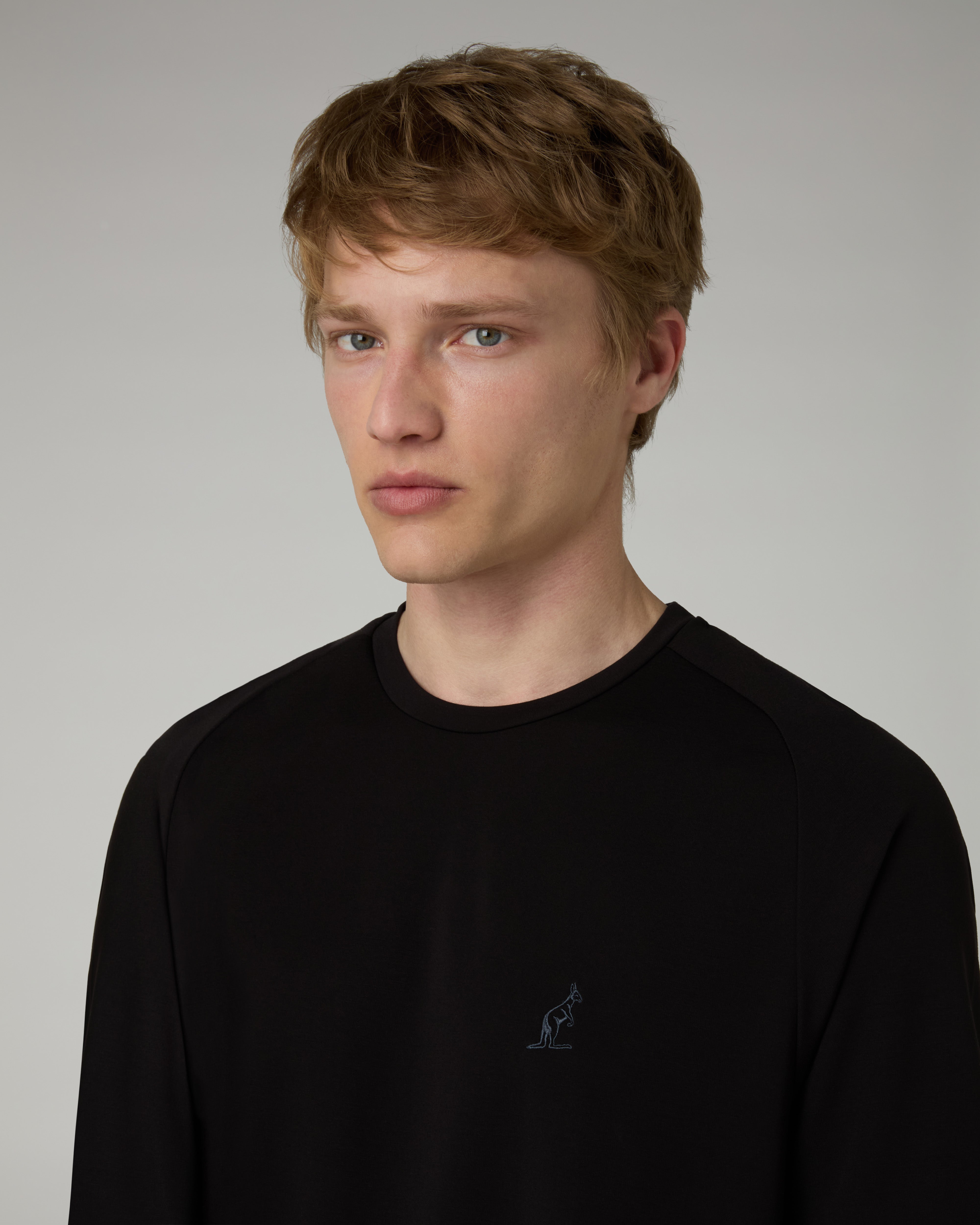australian-poison-t-shirt-maglietta-flow-interlock-nero-made-in-italy image 4