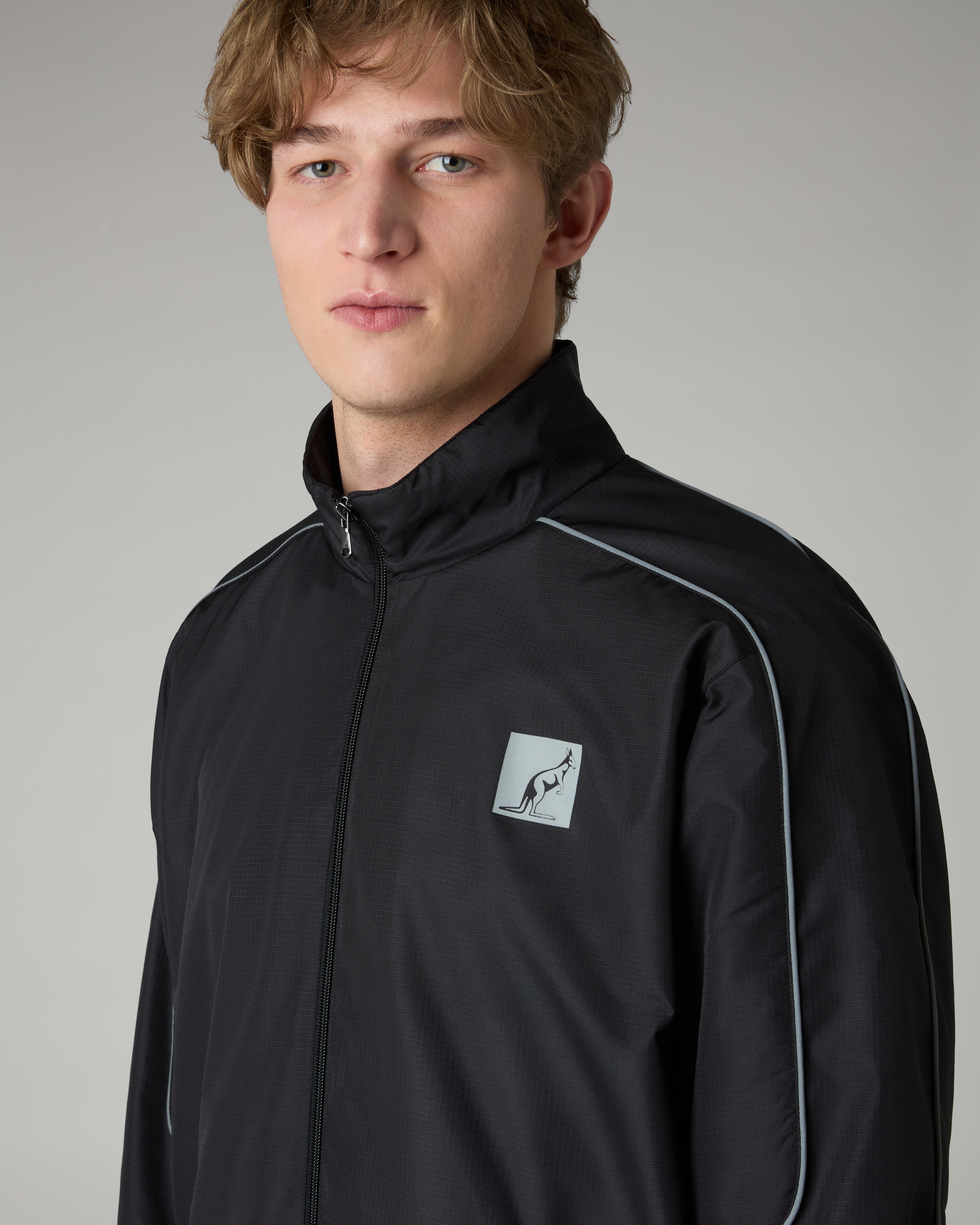 australian-nocturna-brice-tracksuit-tuta-nero-con-piping-rifrangente image 4