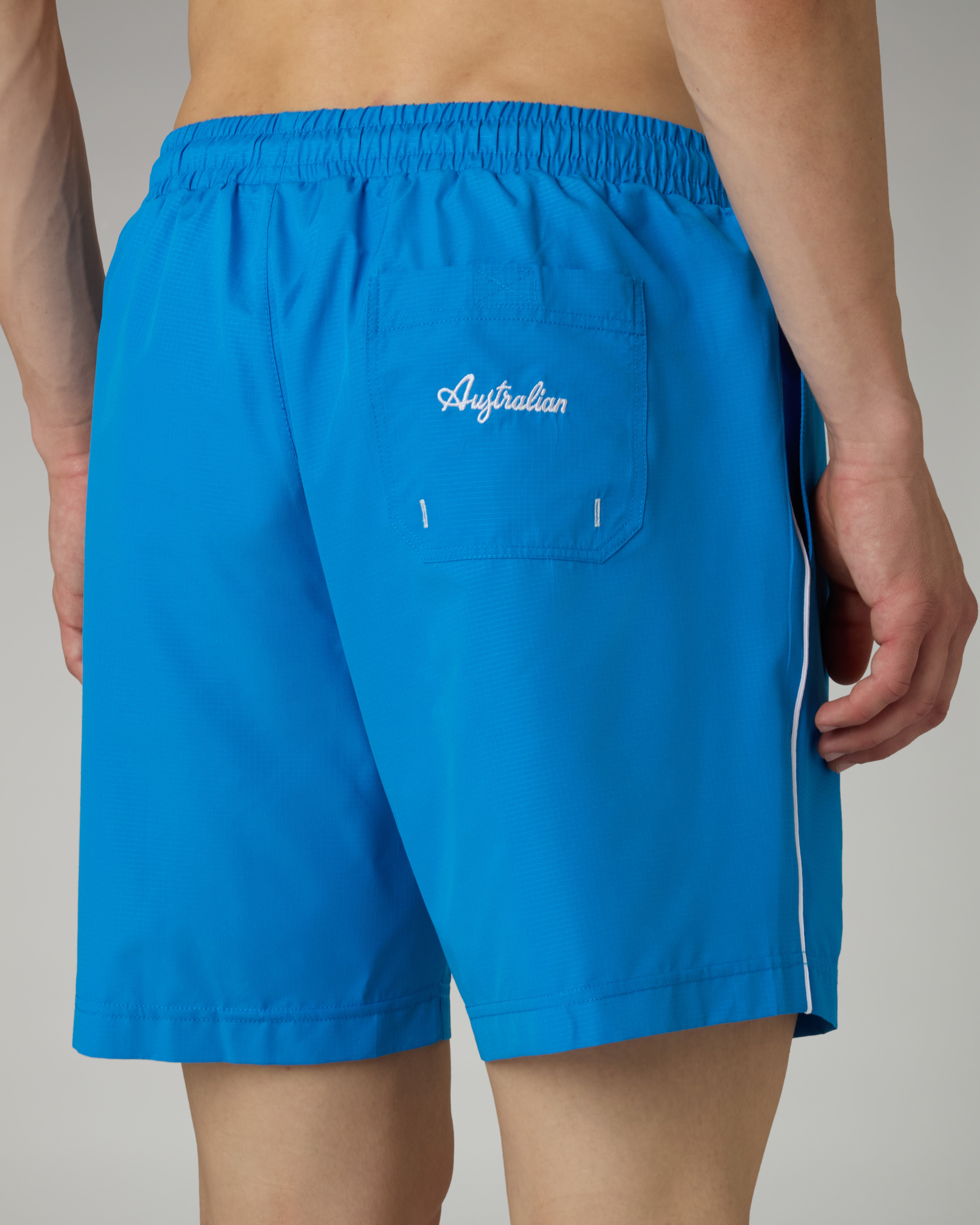 australian-poison-swimshort-costume-mare-blu-capri-con-slip-interno image 5