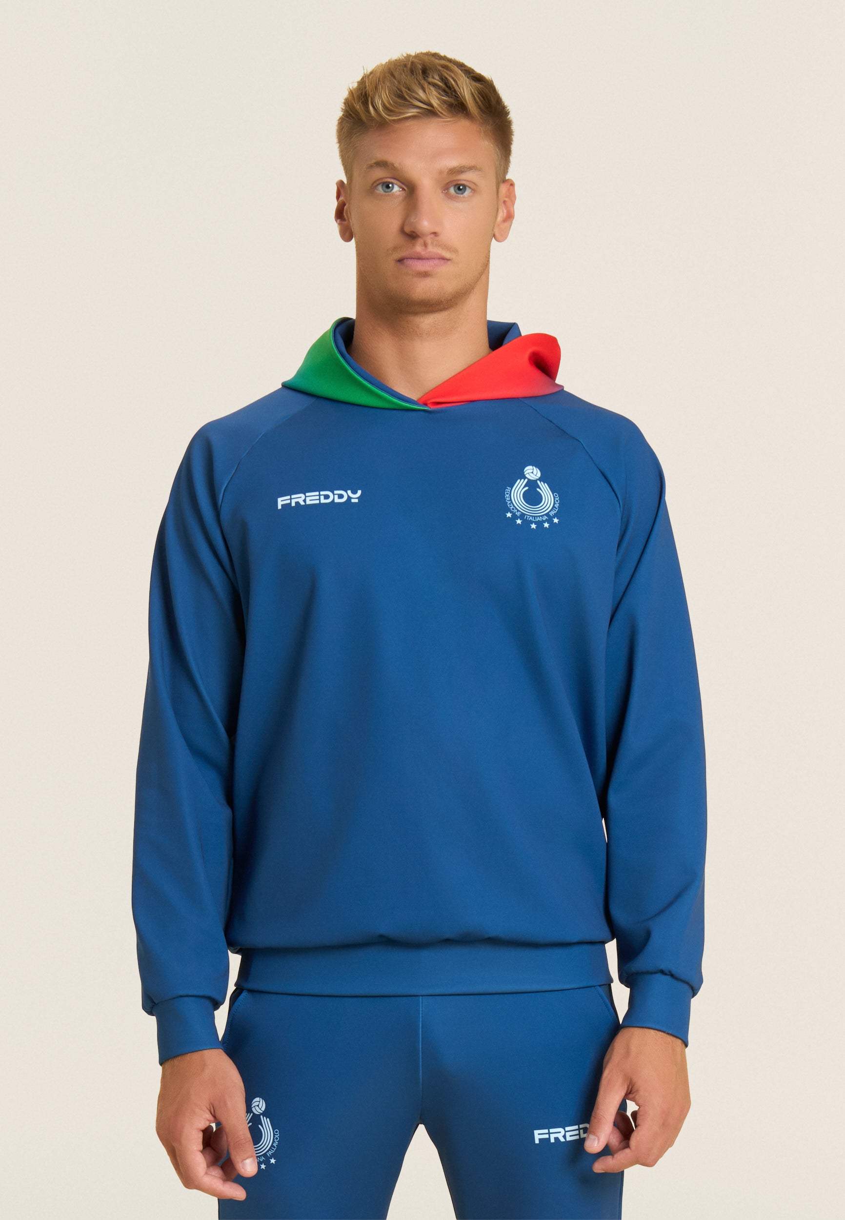 freddy-felpa-unisex-beach-volley-italia-2025-26-in-scuba-tecnico image 1
