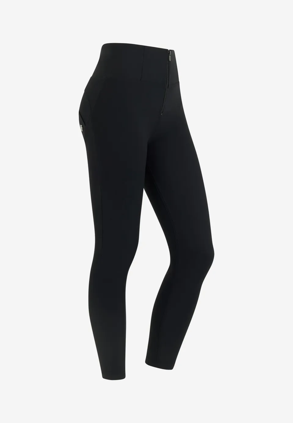 freddy-wr-up-push-up-superskinny-7-8-vita-alta-zip-pantaloni-modellanti-total-bl image 1