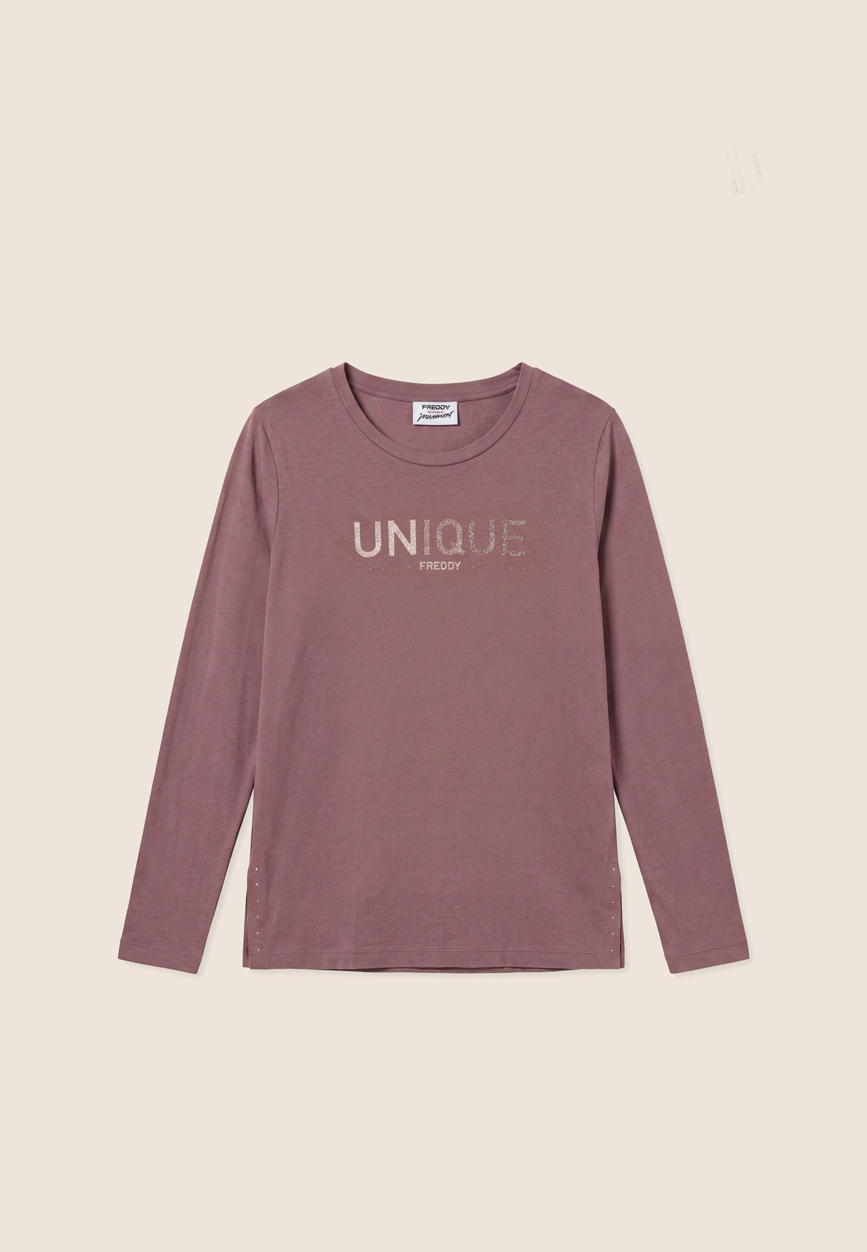 freddy-t-shirt-manica-lunga-donna-unique-cotone-modal image 5