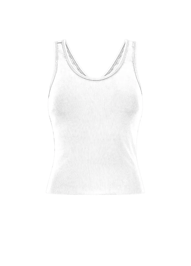 deha-top-c22050-in-costina-effetto-sfumato-bianco image 1