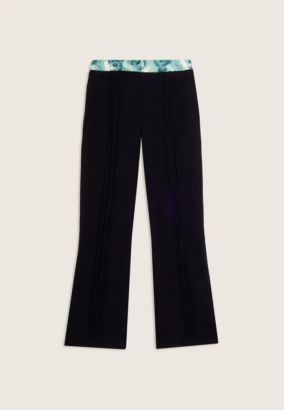 freddy-pantaloni-junior-vita-bassa-fondo-svasato-in-cotone-elasticizzato-wr-up image 1