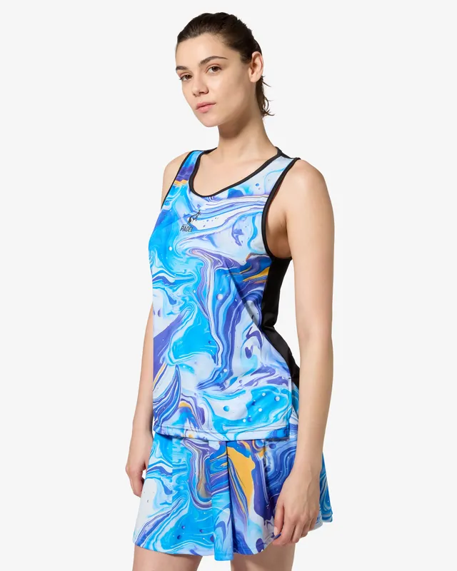 australian-marble-tank-top-ace-traspirante-nero-padel-made-in-italy image 1