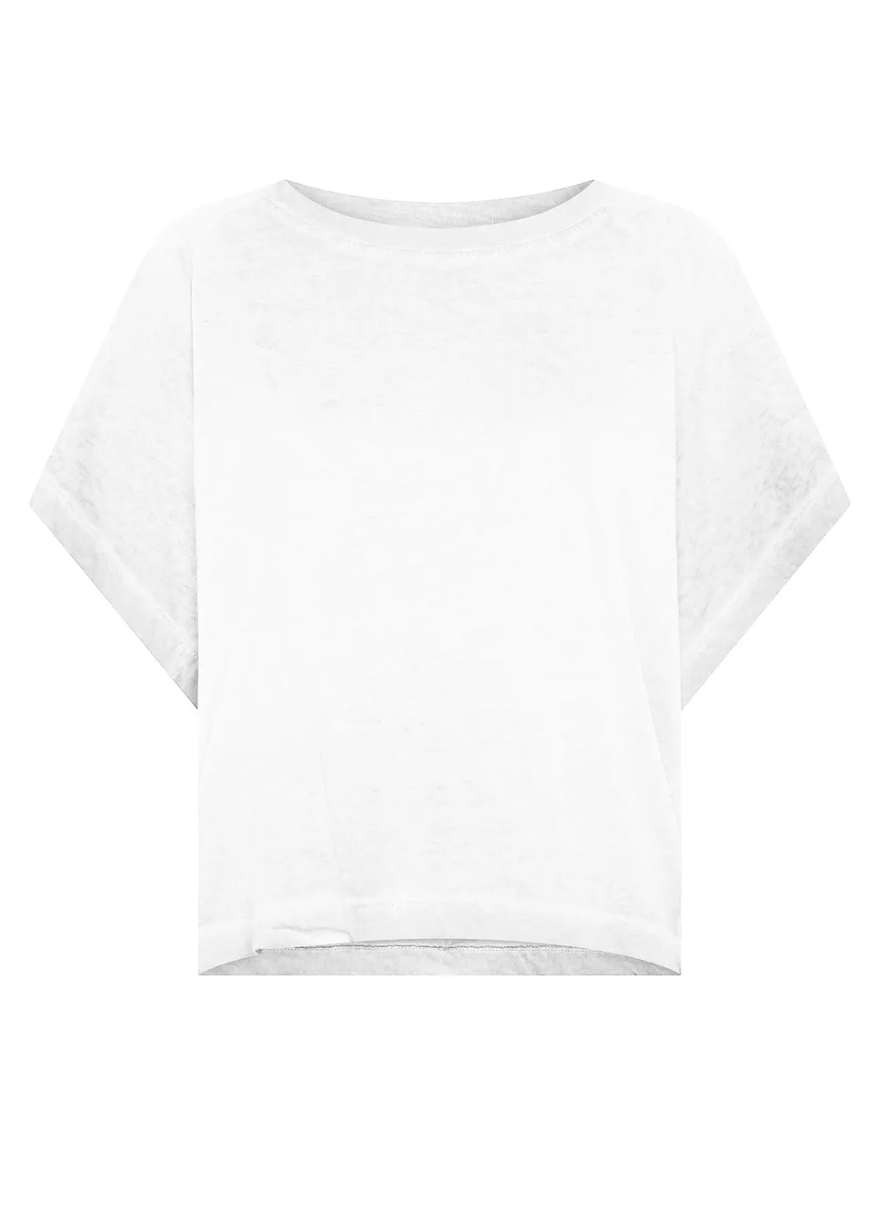 deha-t-shirt-effetto-sfumato-in-cotone-organico-bianco image 1