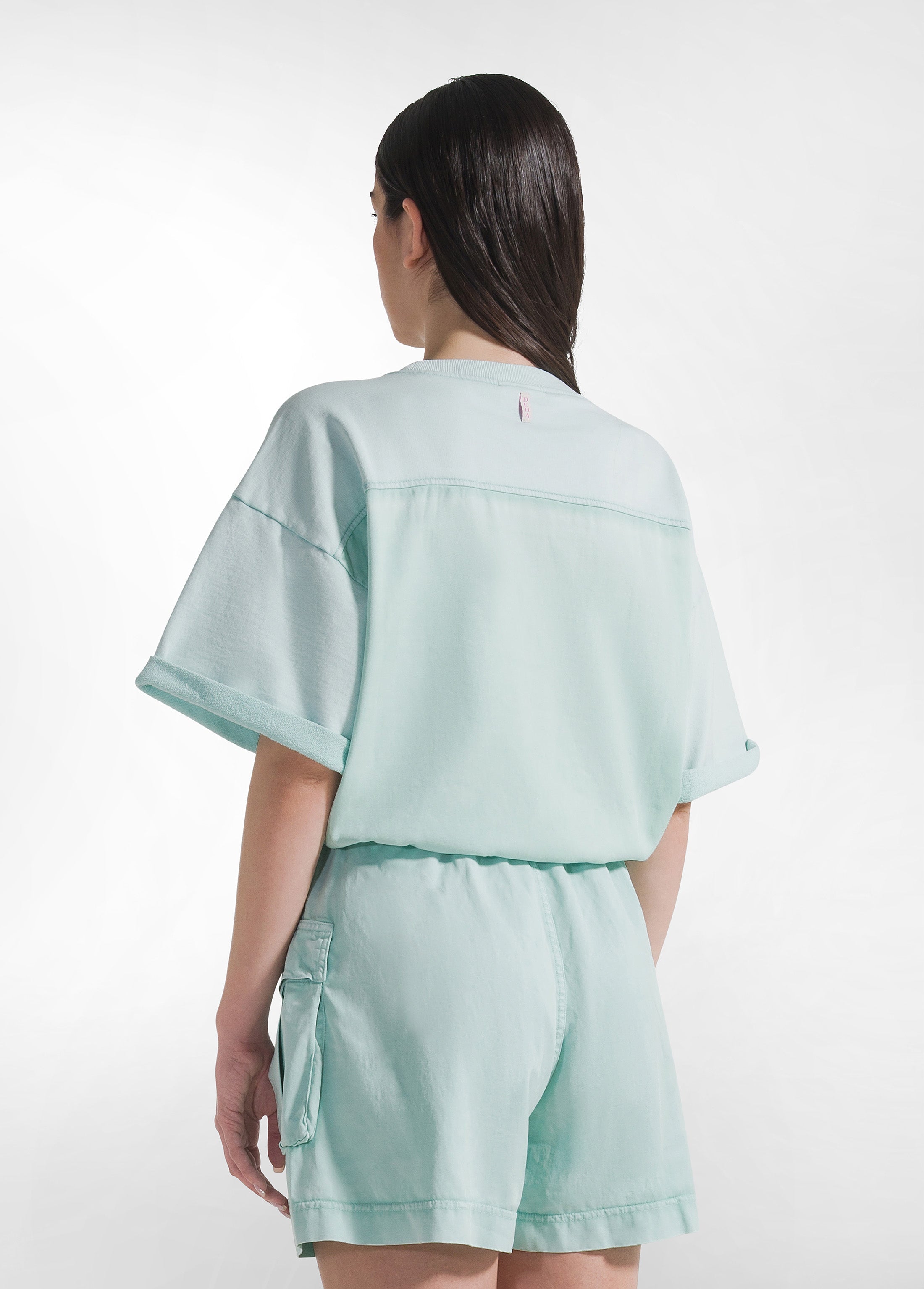 deha-felpa-girocollo-effetto-sfumato-con-lyocell-twill image 2