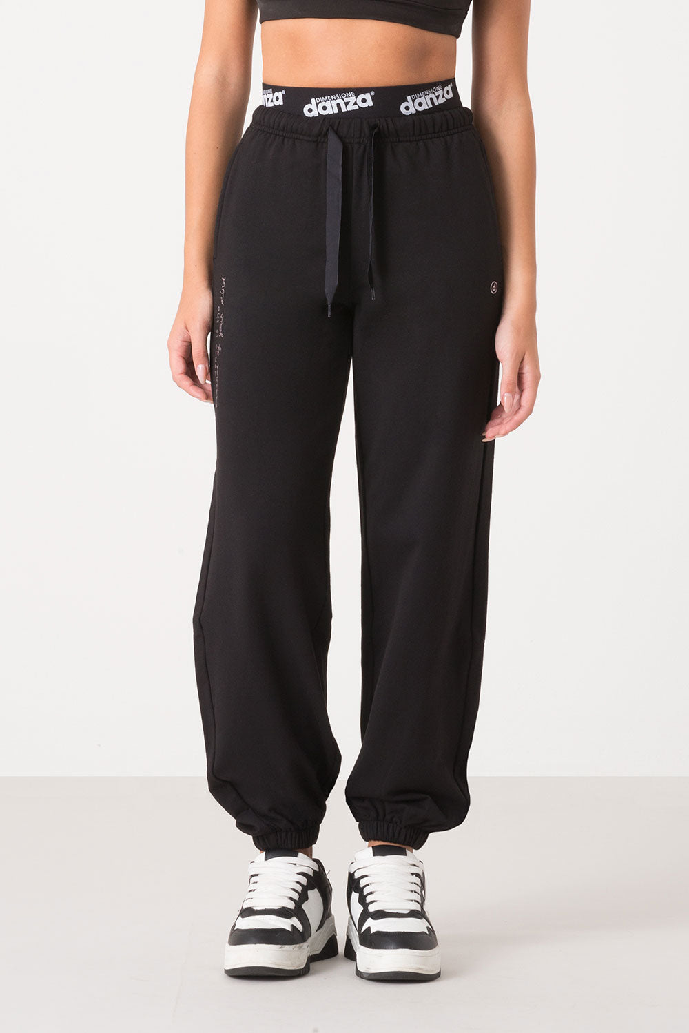dimensione-danza-pantalone-donna-modal-stretch-con-elastico-al-fondo image 6