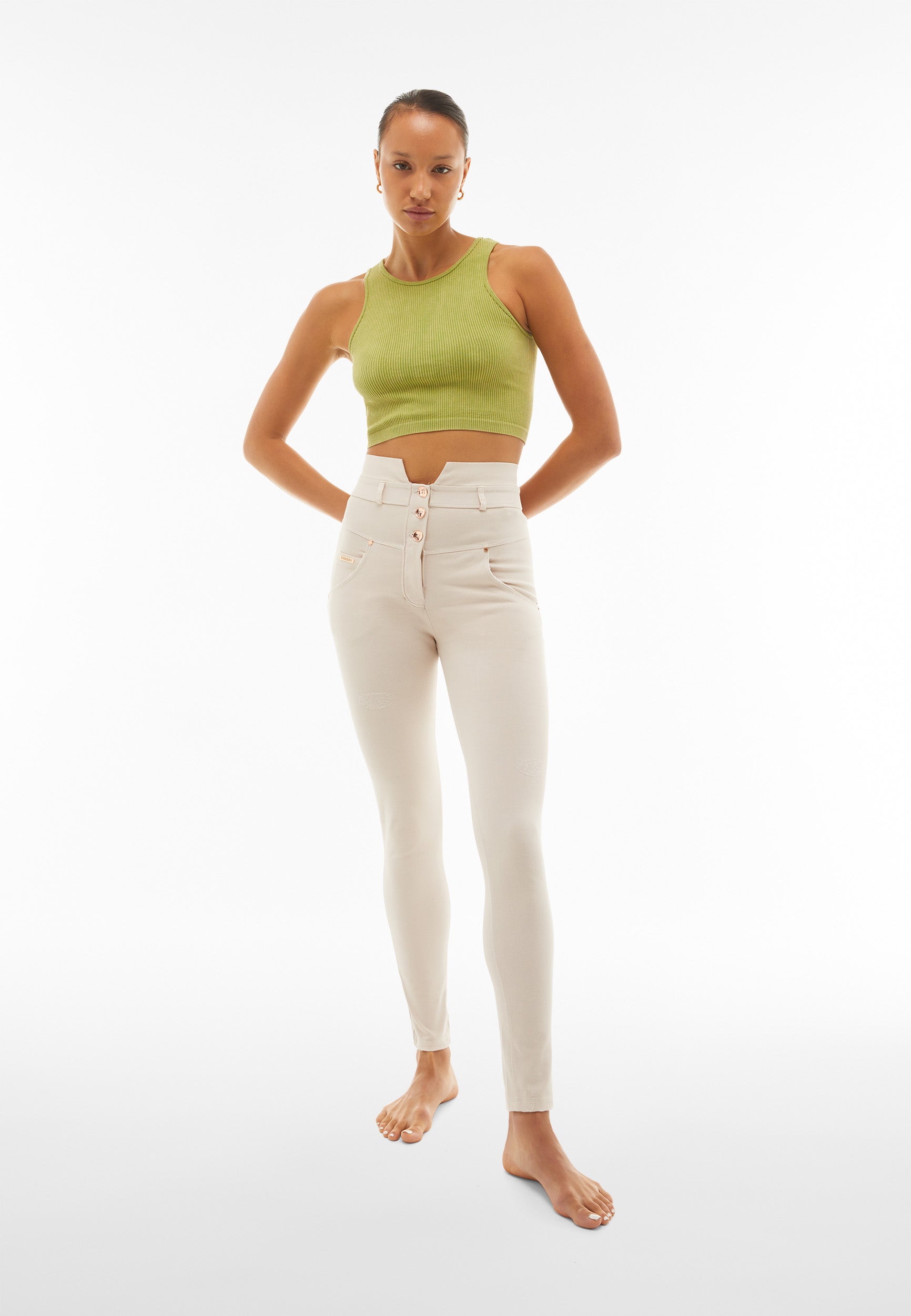 freddy-wr-up-pantaloni-push-up-in-tessuto-navetta-vita-bustier-superskinny image 2