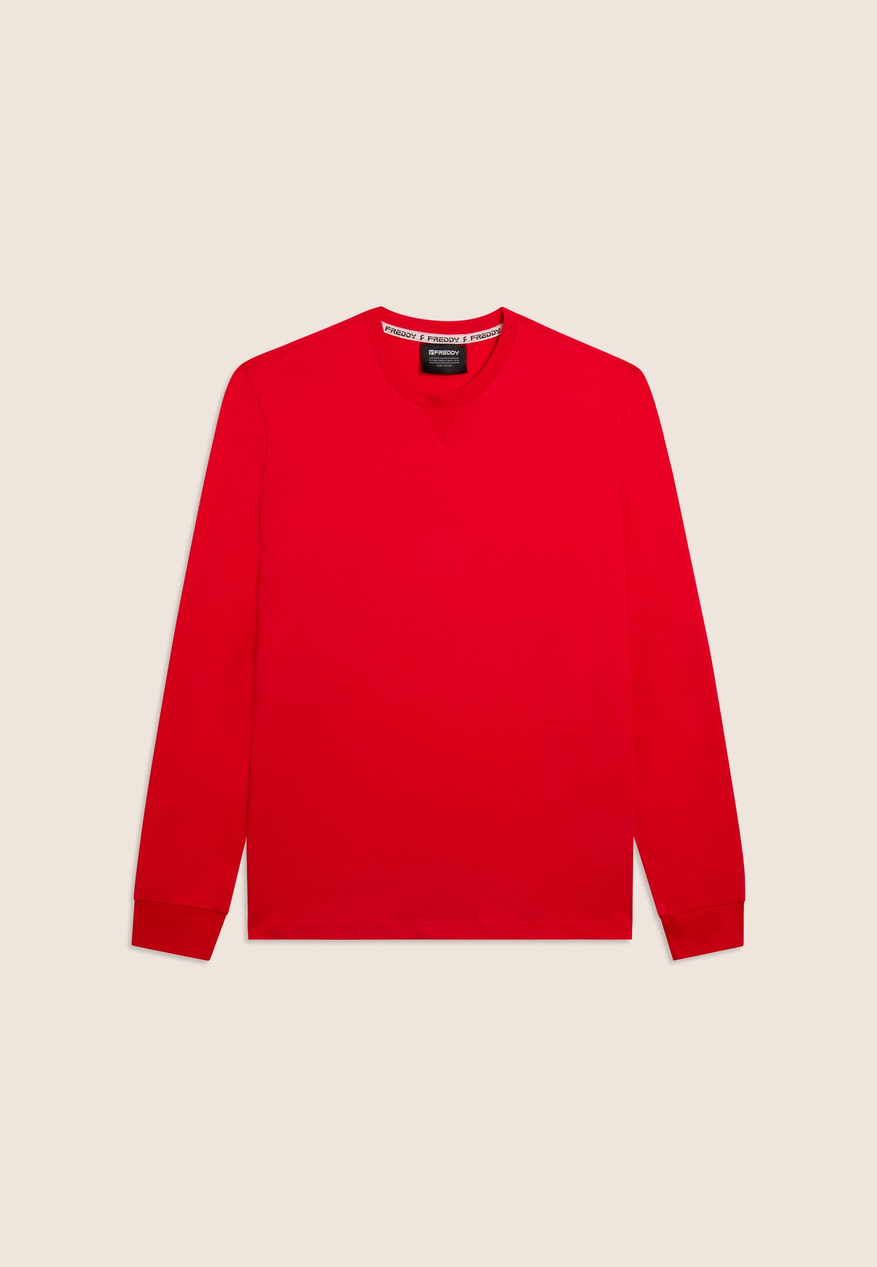 freddy-wr-up-t-shirt-manica-lunga-con-polsini-in-jersey-cotone image 4