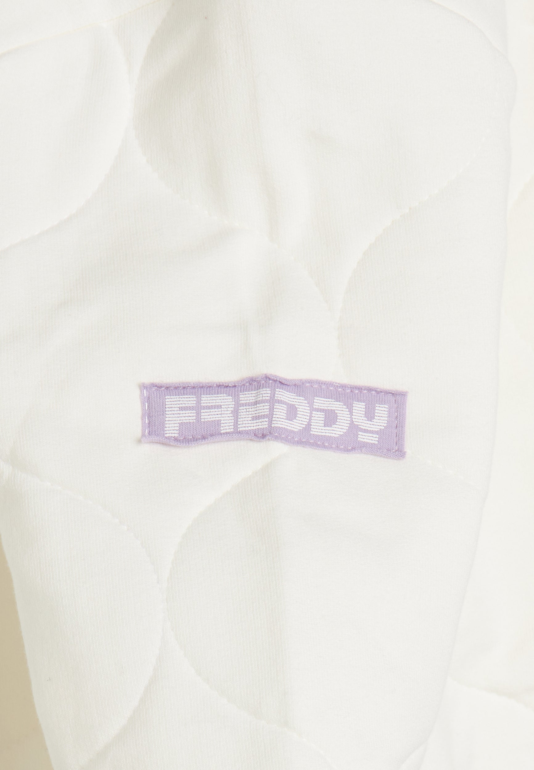 freddy-felpa-bambina-texturizzata-con-logo-su-manica image 3