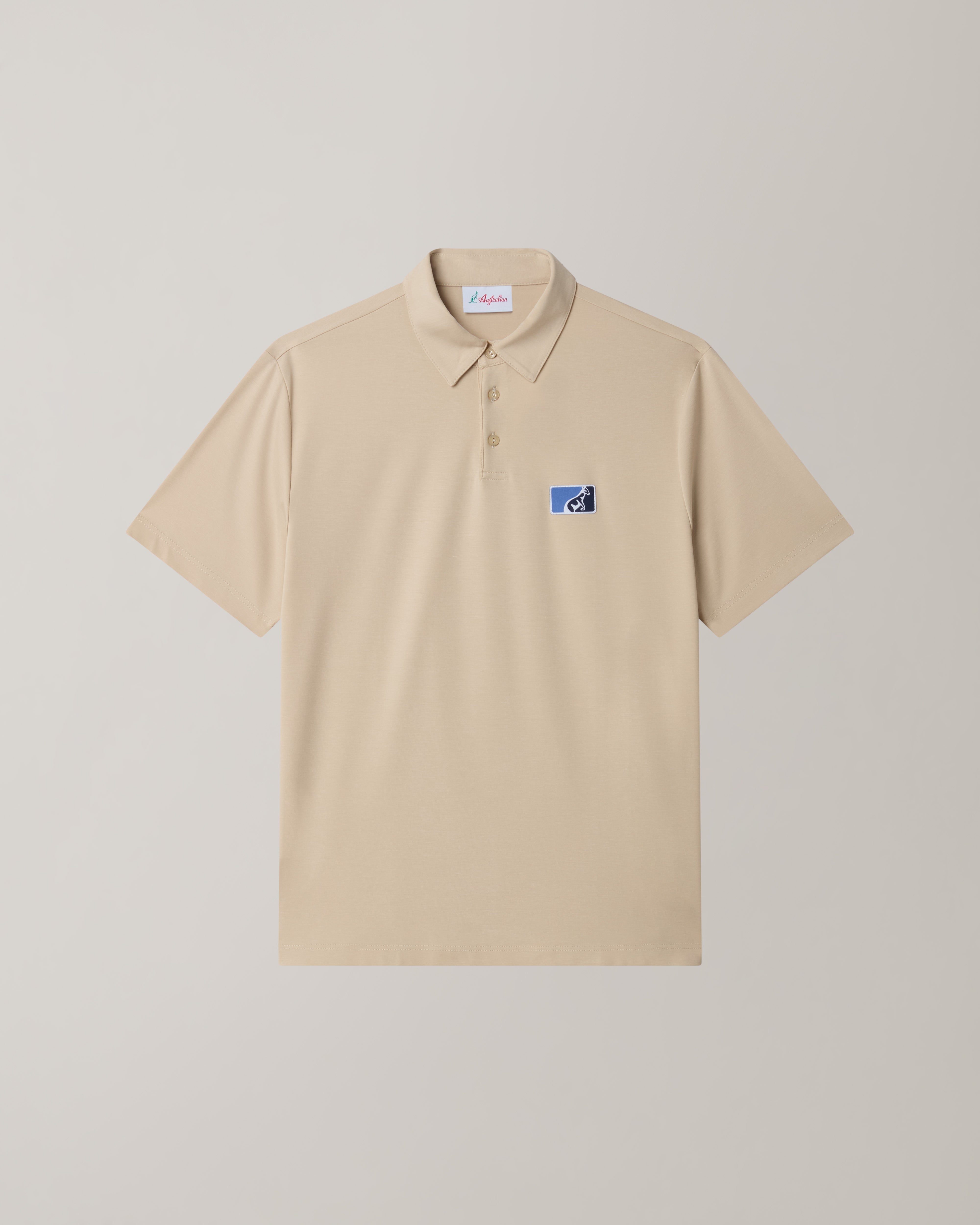 australian-flow-polo-uomo-in-tessuto-interlock-sabbia-made-in-italy image 5