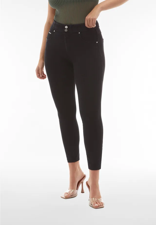 freddy-pantaloni-n-o-w-superskinny-vita-media-in-jersey-eco-effetto-denim image 1