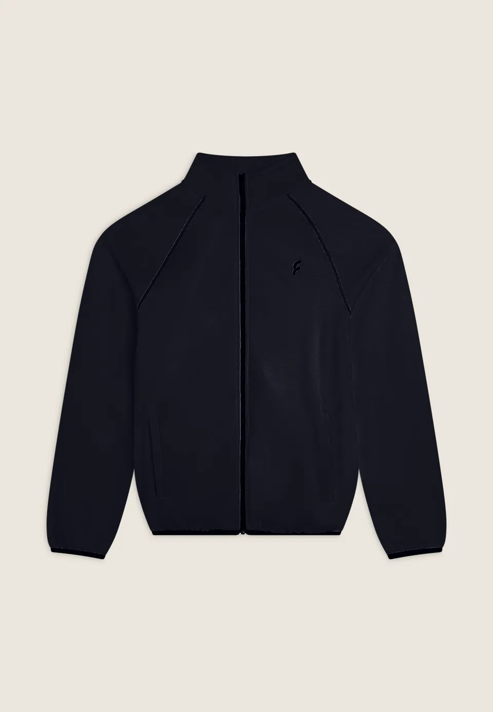 freddy-felpa-uomo-con-zip-e-collo-alto-maniche-raglan image 1