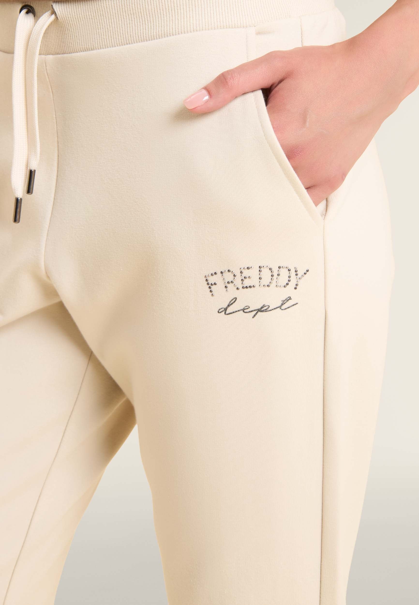 freddy-pantaloni-sportivi-con-fondo-a-polsino-e-coulisse image 4