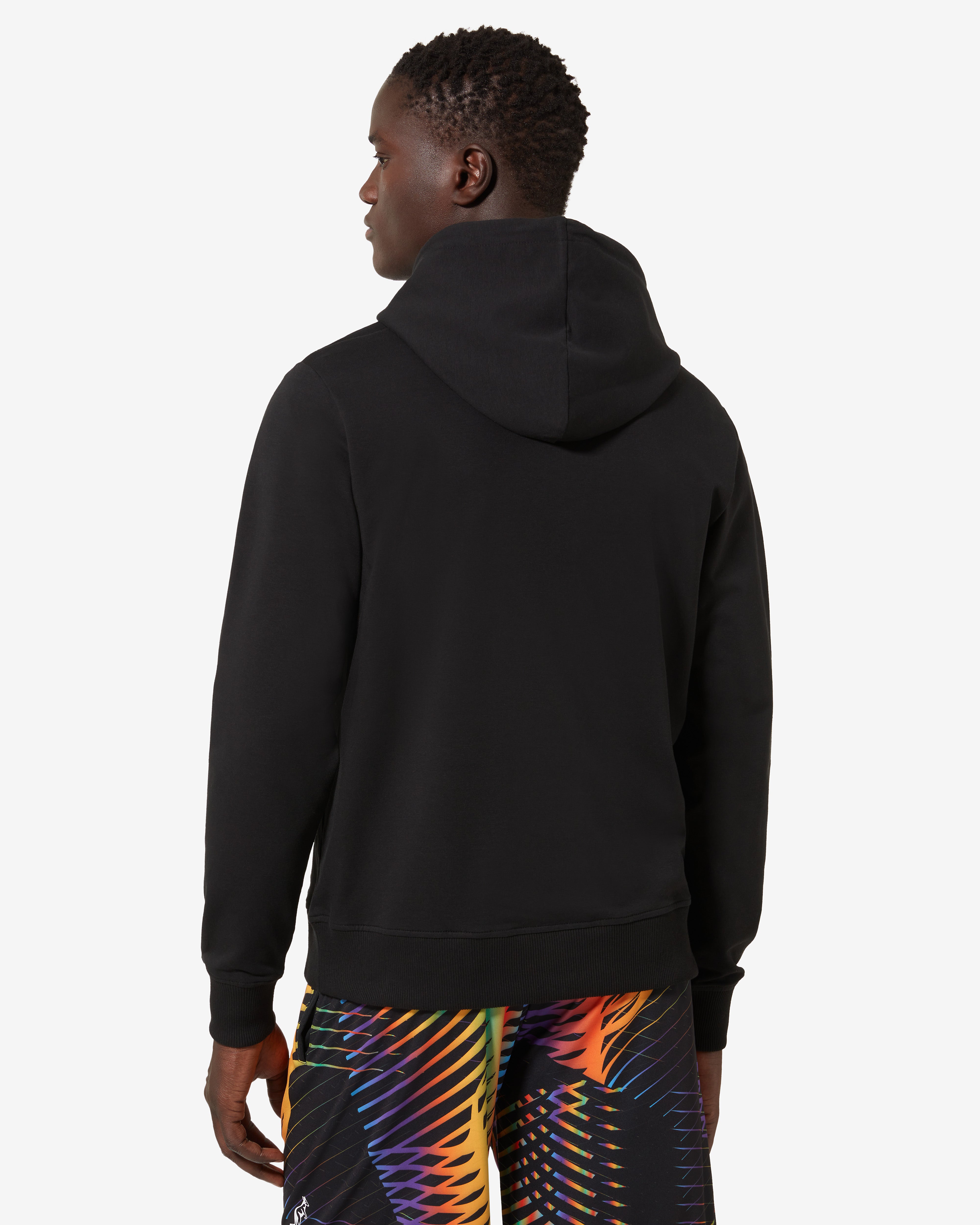australian-padel-logo-hoodie-felpa-con-cappuccio-nera image 3