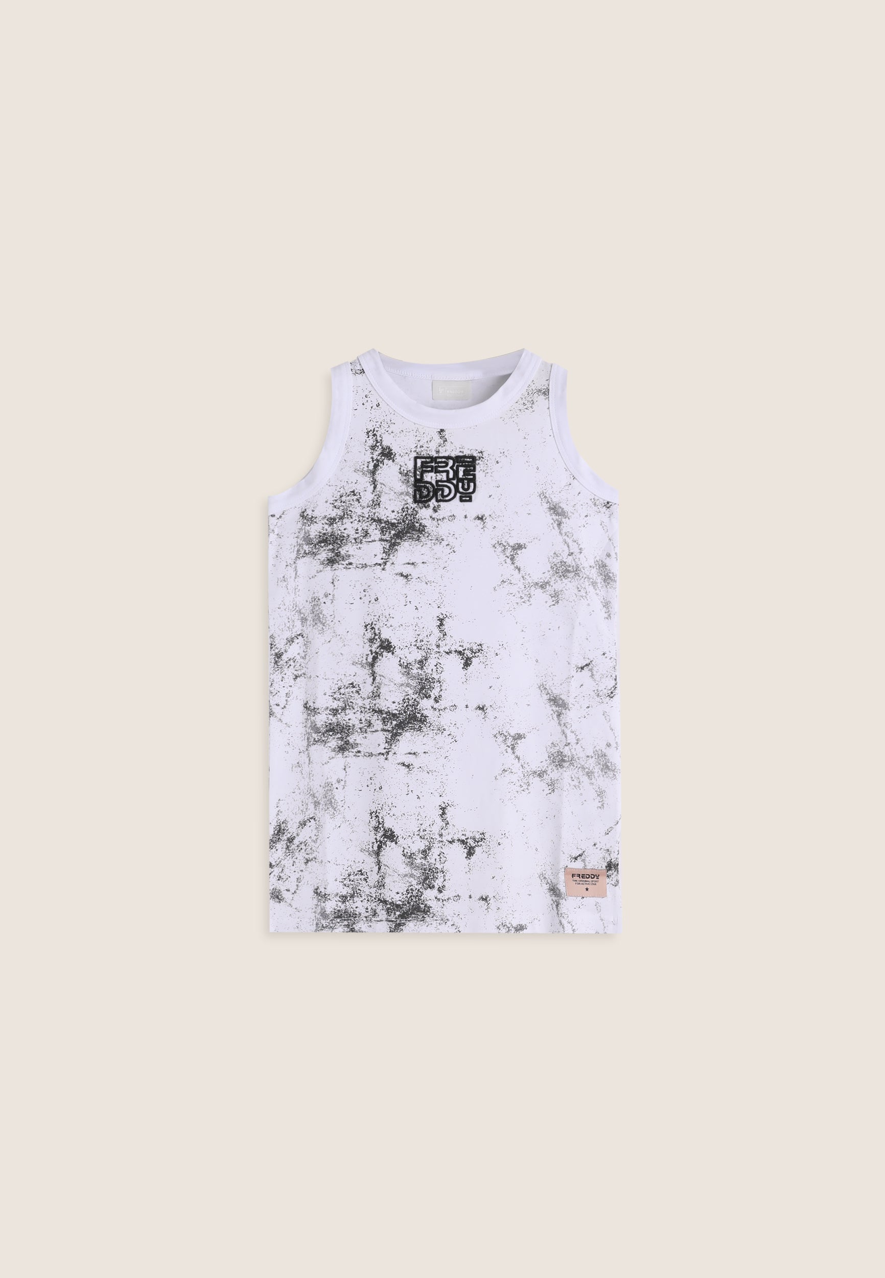freddy-vestitino-bambina-in-cotone-effetto-spray image 1